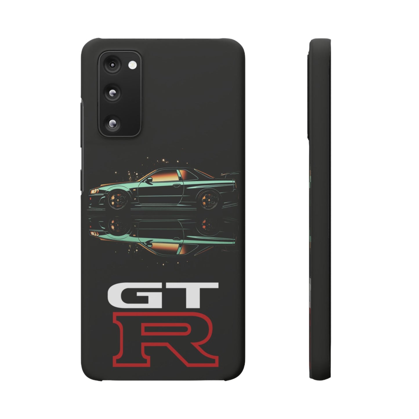 Green Skyleine R34 GTR Art Snap Case and Protective Phone Cover For iPhone and Samsung