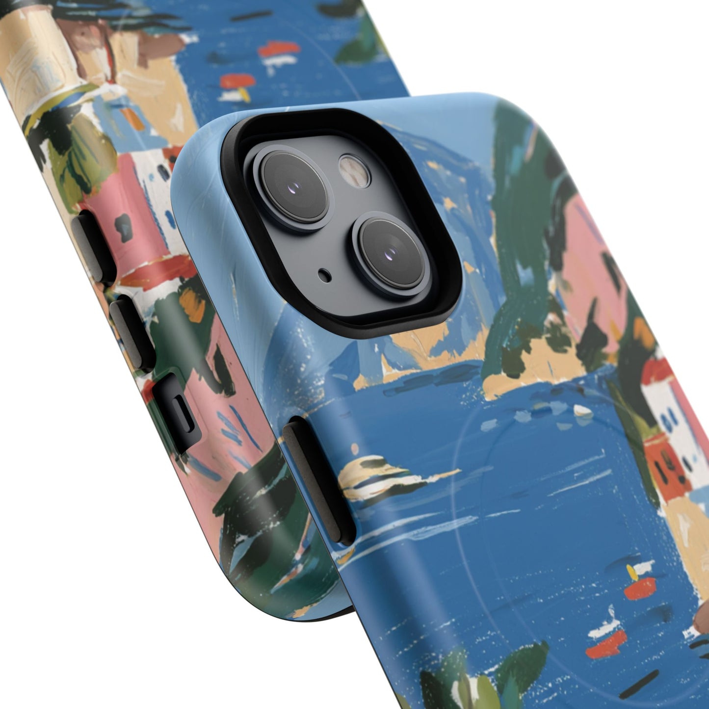 Mediterranean Coastal Phone Case – Tough Magnetic Protective Cover