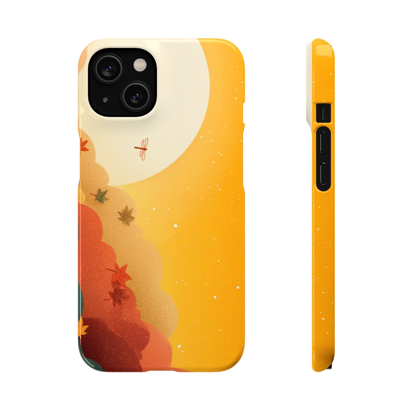 Autumn Sunset Snap Case, Fall Phone Cover, Nature-Themed Accessory, Gift for Her, Seasonal Aesthetic