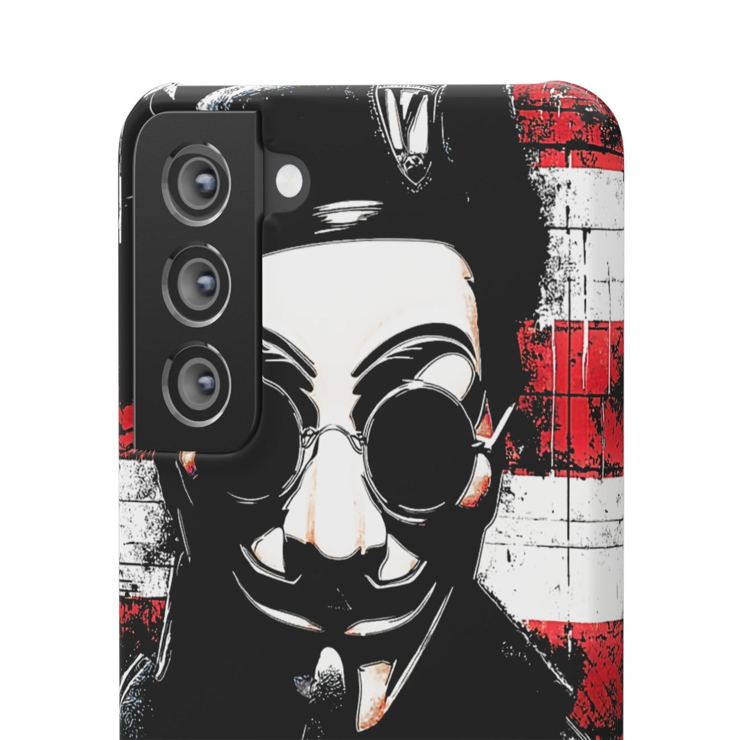 Anonimous & Guy Fawkes Art Snap Case and Protective Phone Cover For iPhone and Samsung