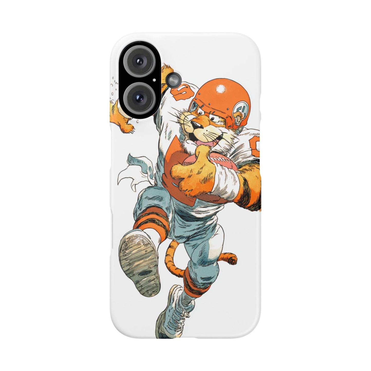 Cincinnati Bengals Snap Cases, Football Fans Phone Case, Tiger Cartoon Art Design, Football Lover Gift, Protective Phone Cover