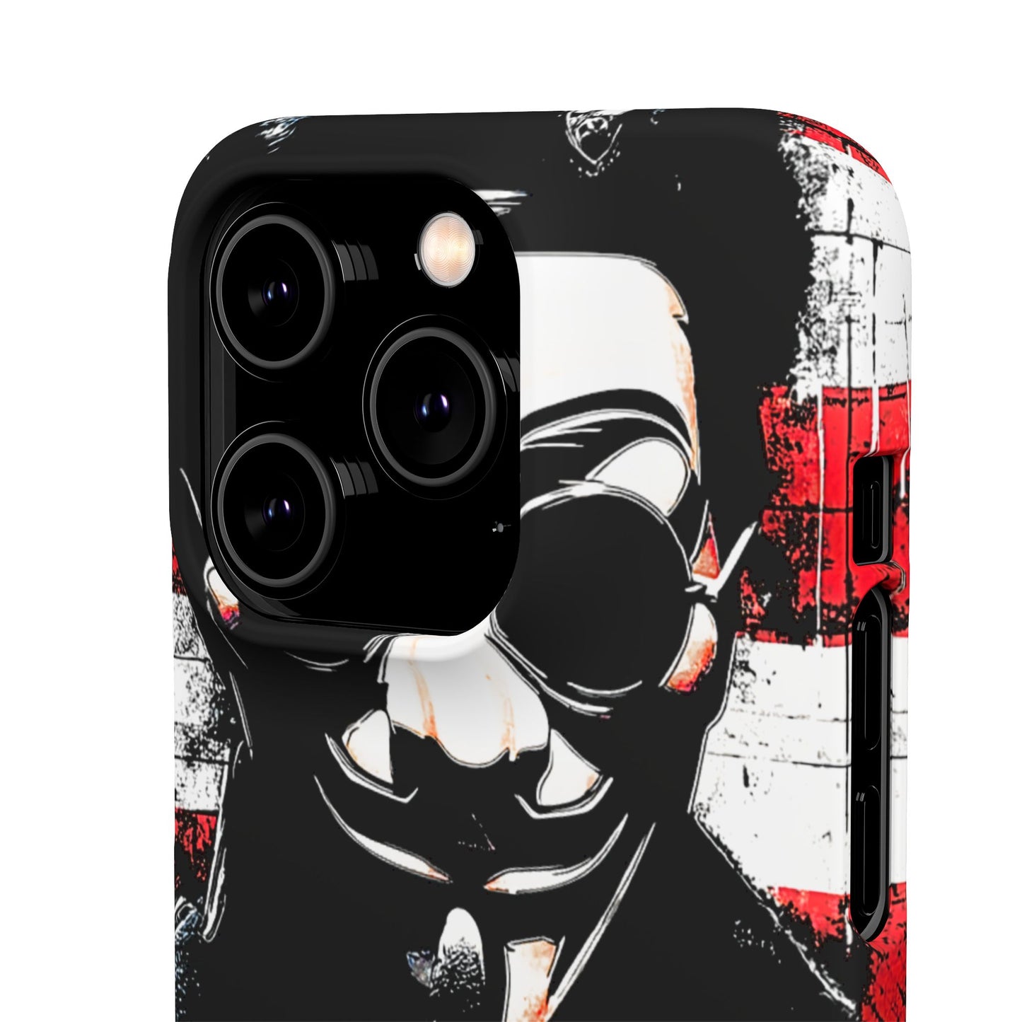 Anonimous & Guy Fawkes Art Snap Case and Protective Phone Cover For iPhone and Samsung