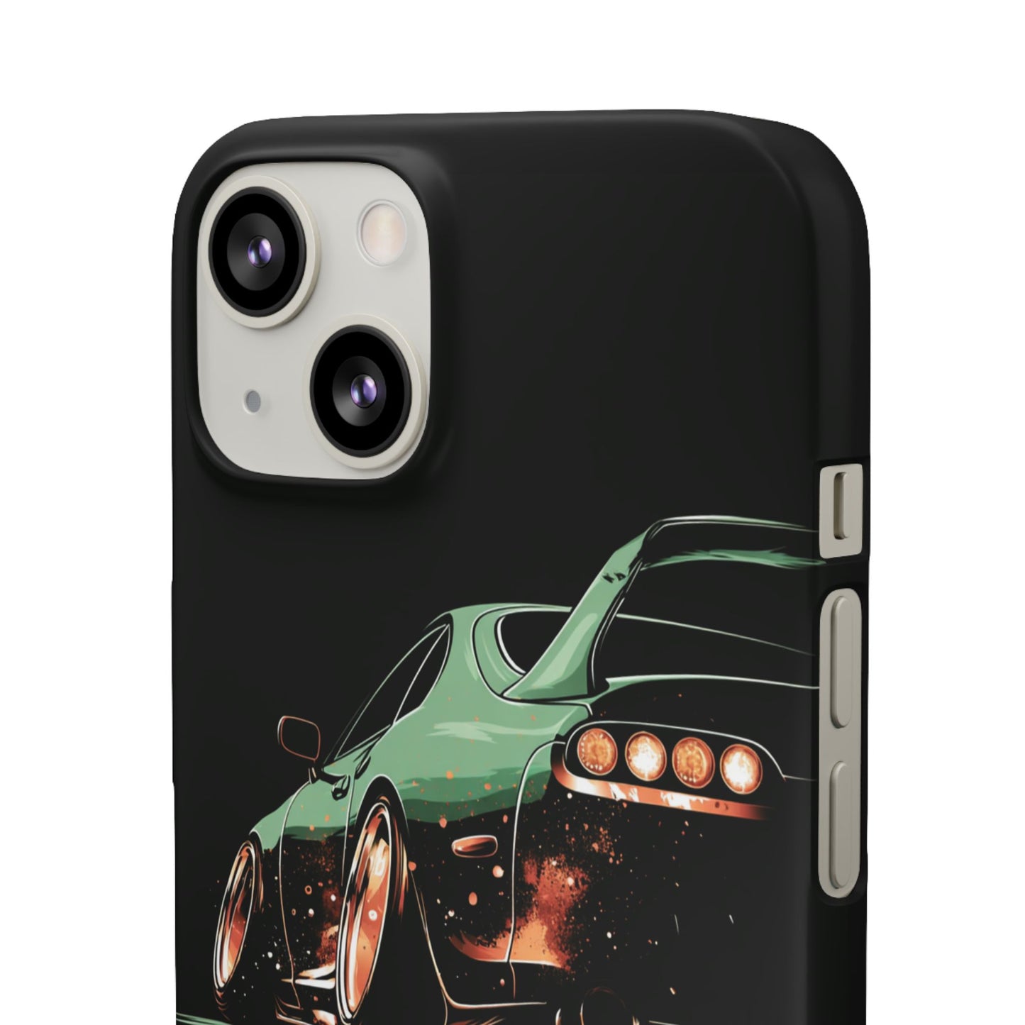A80 MK4 Green Supra Art Snap Case and Protective Phone Cover For iPhone and Samsung