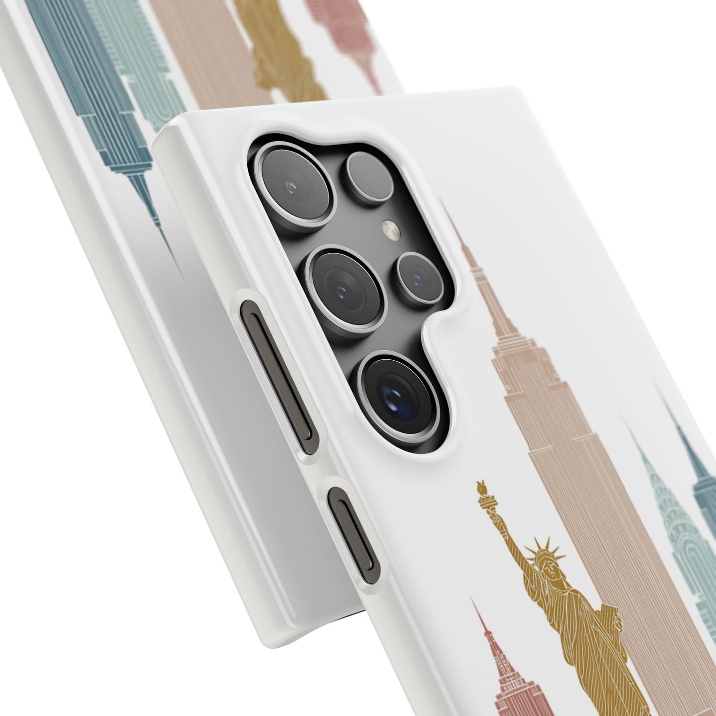Stylish New York Snap Case, Urban Phone Cover, Cityscape Phone Case, Gift for Travelers, Trendy Protective Case