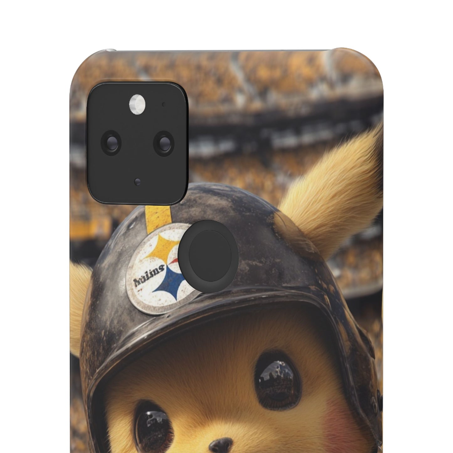 Fun Character Sports Snap Case, Phone Case, Fun Tech Accessory, Cute Gift for Gamers, Football Lovers, Kids.