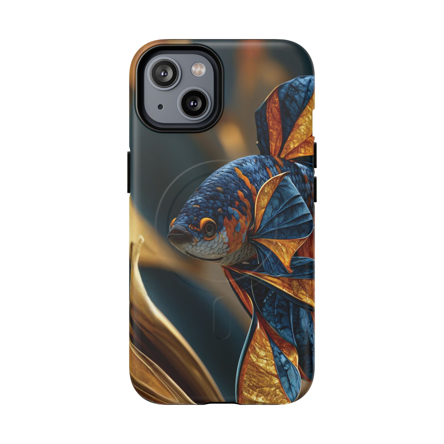 Koi Fish Tough Magnetic Phone Case — Protective Artistic Fish Design
