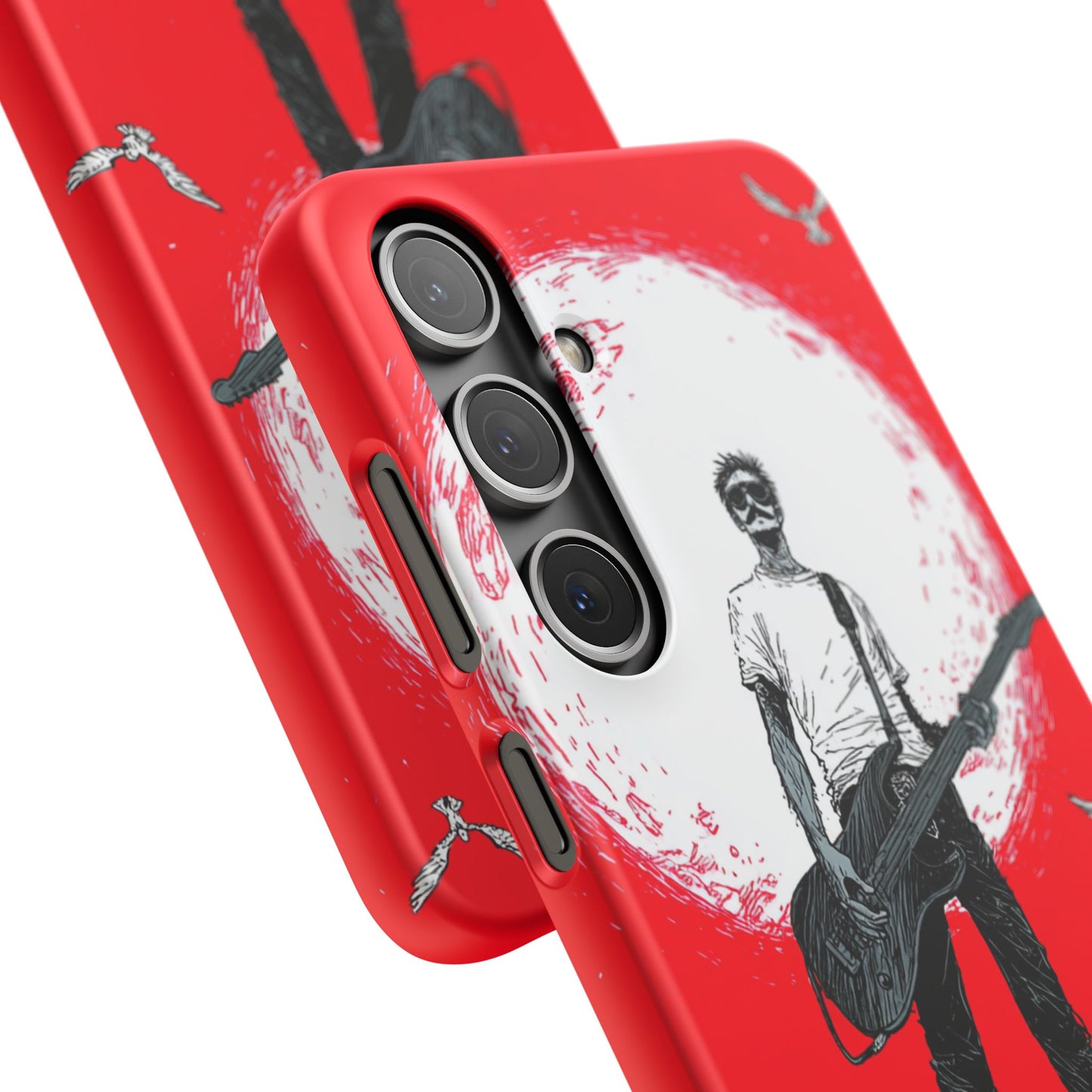 Rock & Roll Snap Cases - Music Lover's Phone Protection, Edgy Art, Gift for Guitarists, Cool Accessory for Teens
