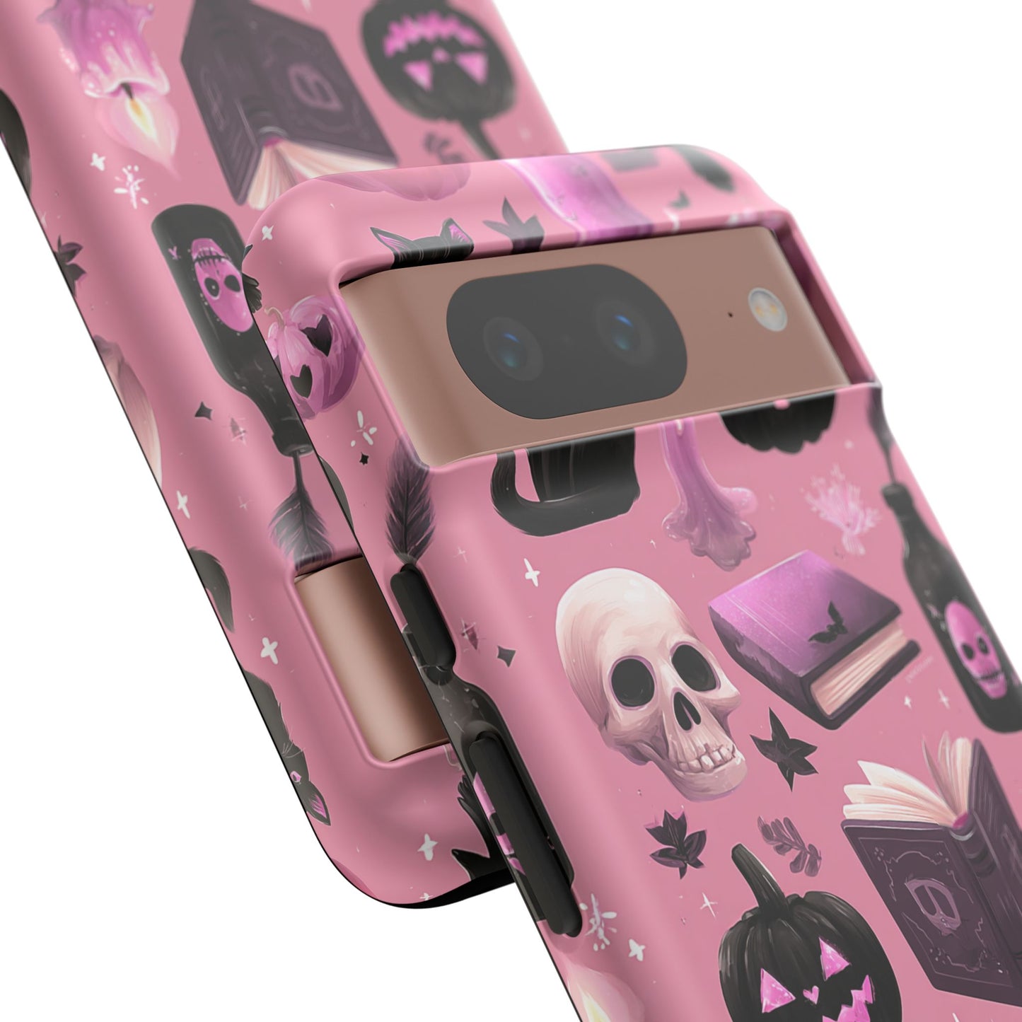 Spooky Phone Case - Halloween Design, Cute Costume Accessory, Fall Decor, Gift for Cat Lovers, Witchy Vibes, Trick or Treat
