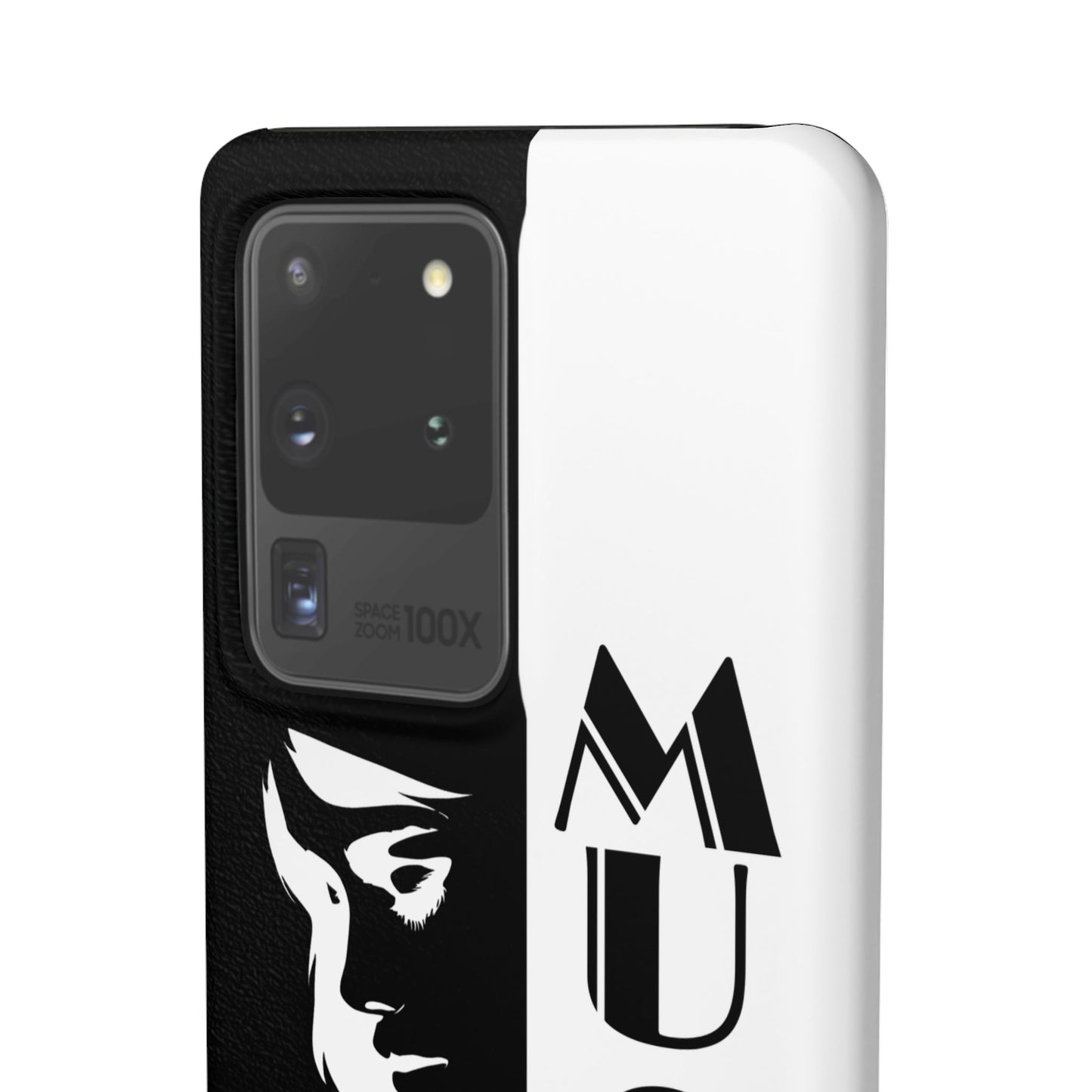 Black And White Bold Muse Snap Case Cover for iPhone and Samsung