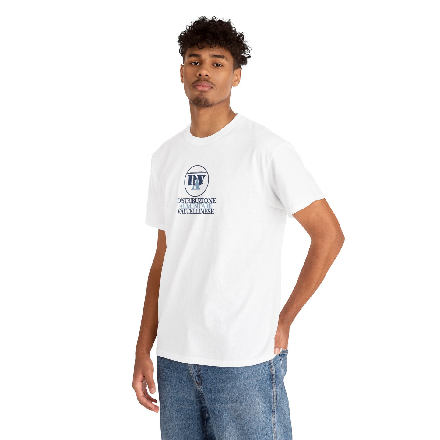 DV Distillerie Vallée d'Asne Logo T‑Shirt — Minimal White Logo Tee