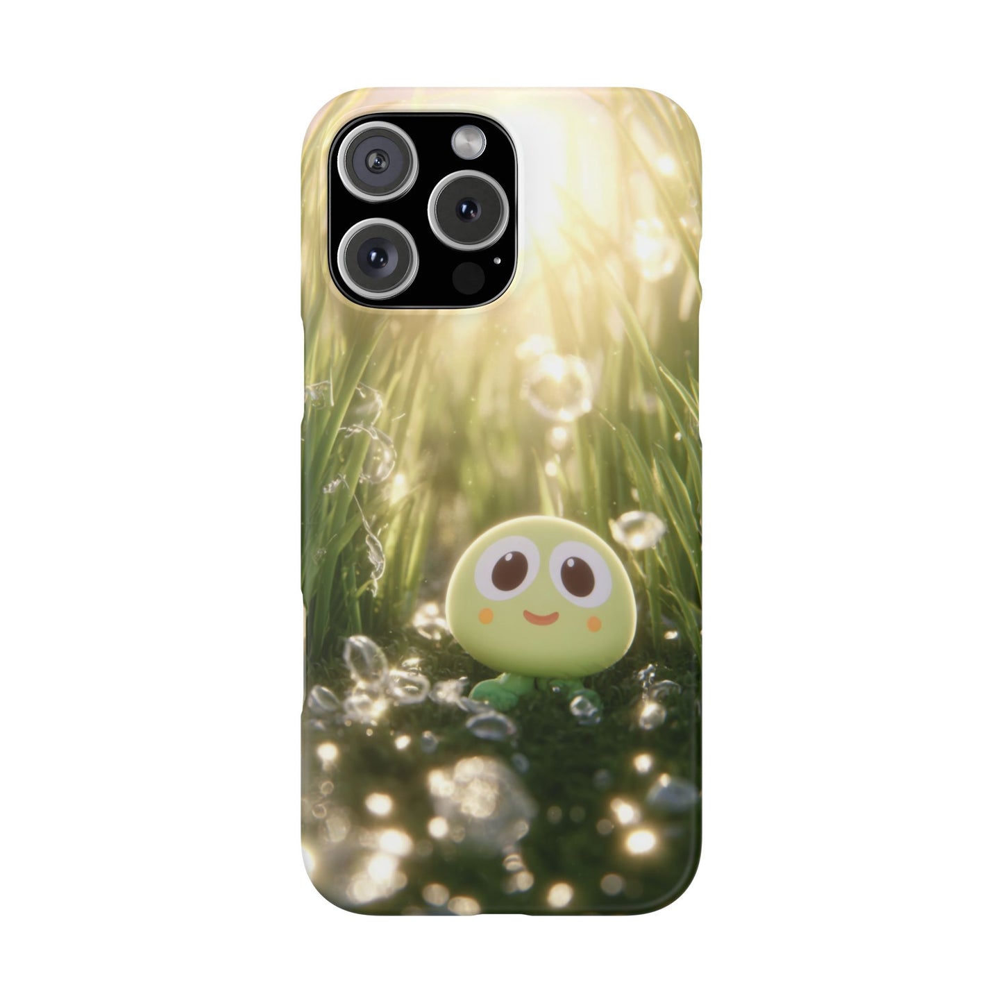 Cute Nature-Inspired Snap Case, Cartoon Phone Cover, Eco-Friendly Gift, Fun Accessory, Personalized Phone Case, Nature Lover's Gift