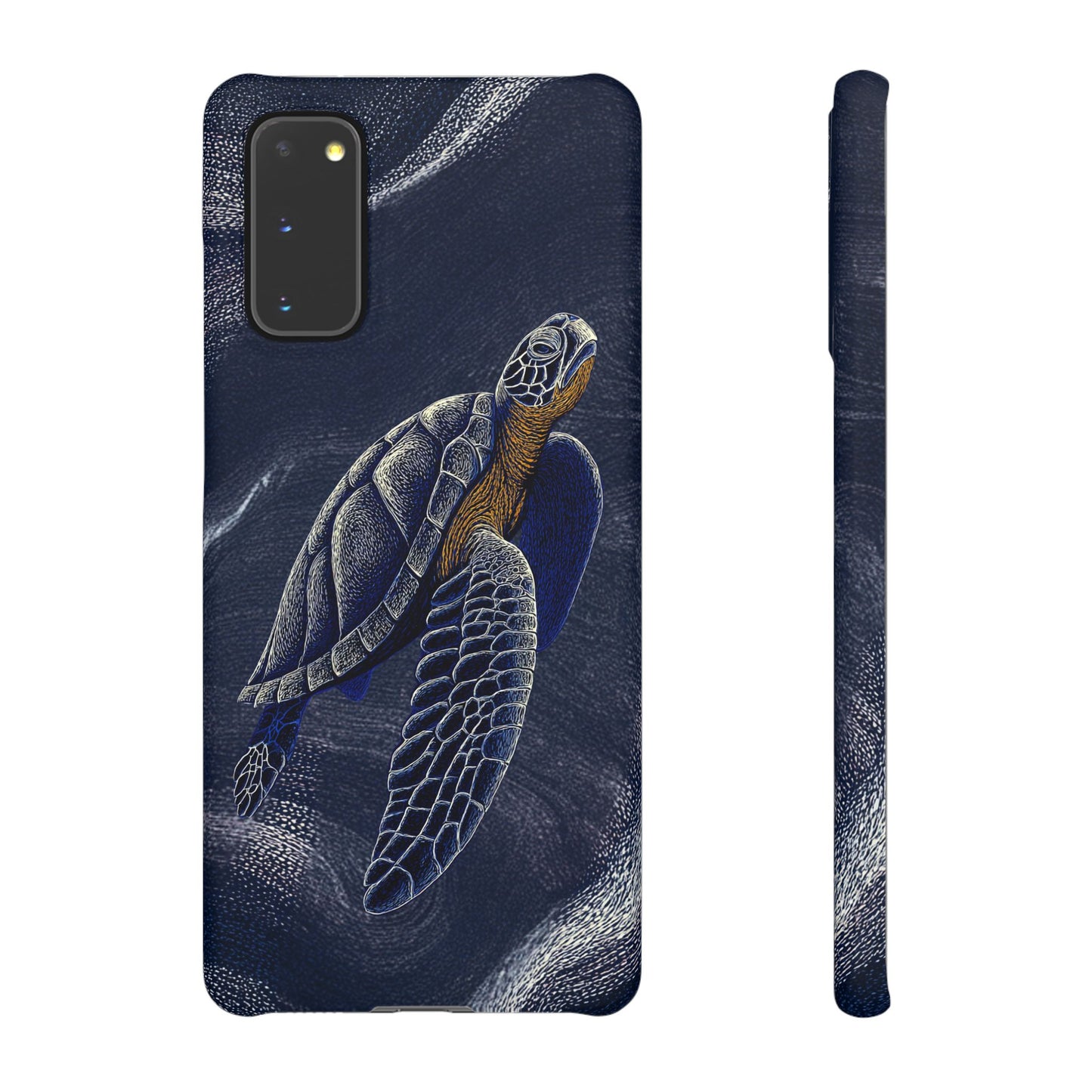 Marine Turtle Snap Case for Nature Lovers Phone Covers For Iphones and Samsungs Customization