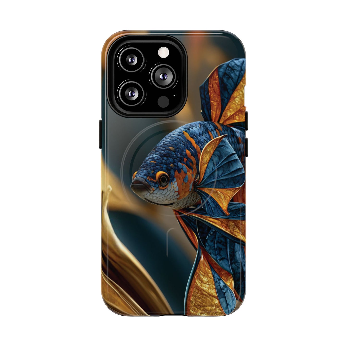 Koi Fish Tough Magnetic Phone Case — Protective Artistic Fish Design