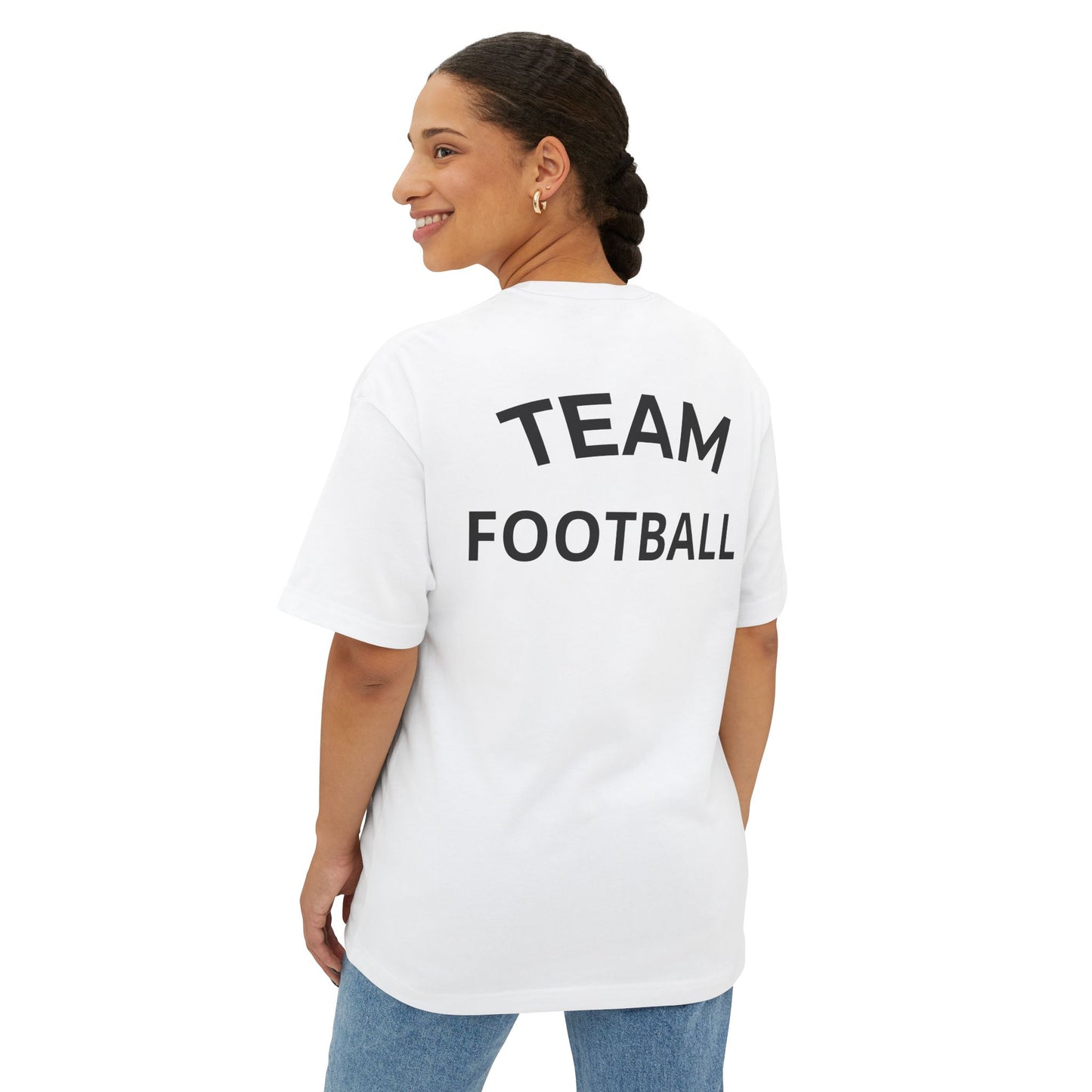 FOOTBALL Unisex Oversized Boxy Tee