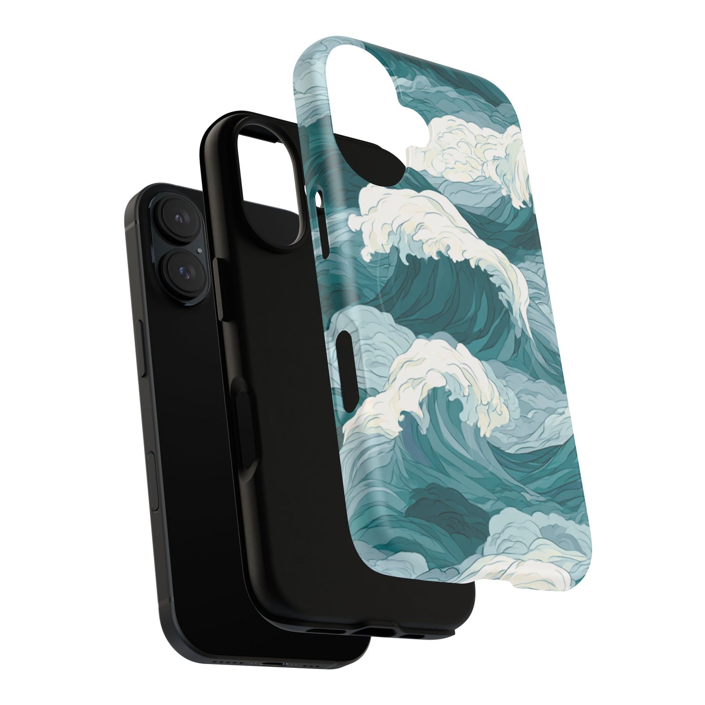 Phone Case — Ocean Wave Tough Magnetic Protective Cover