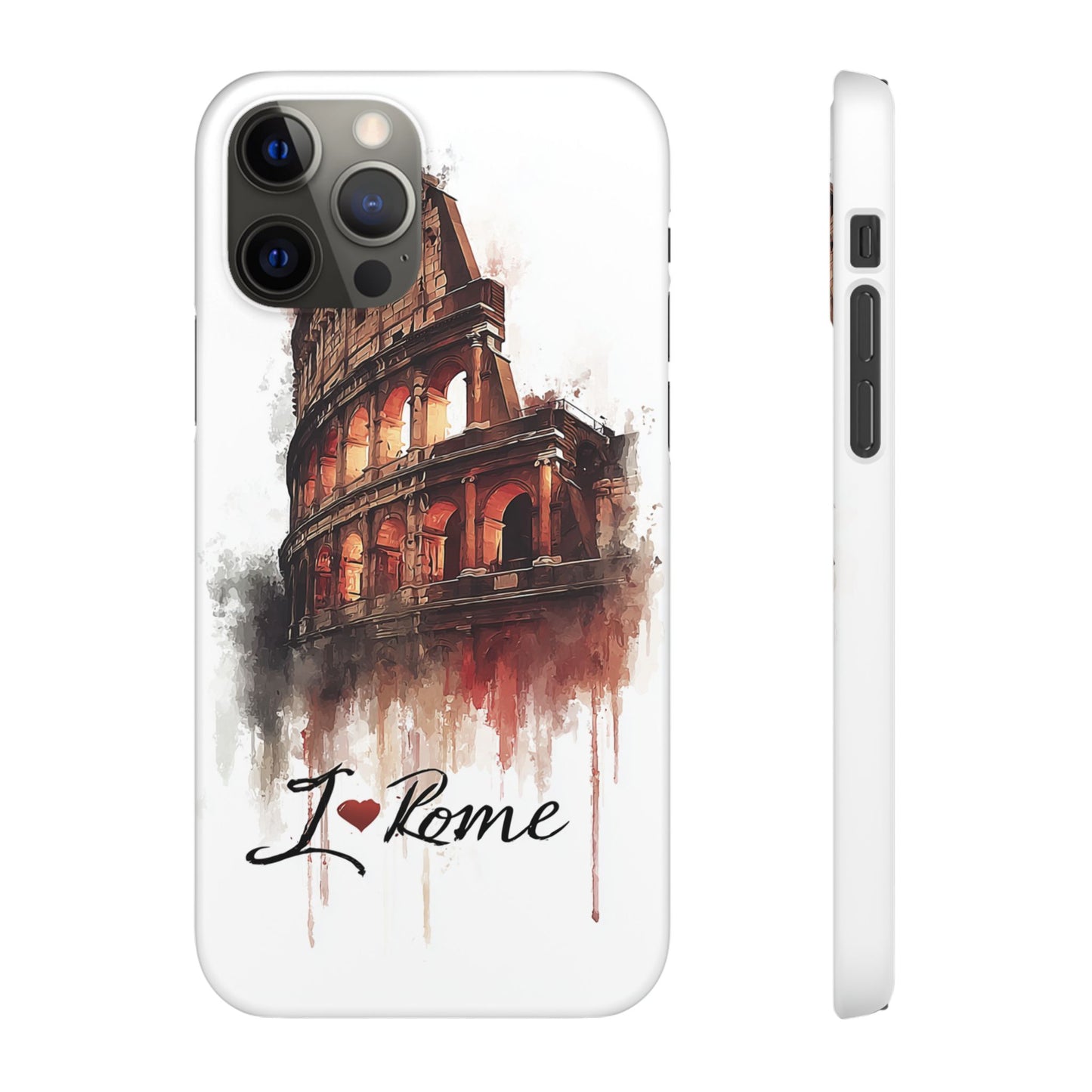 I Love Rome Snap Cases, Urban Phone Covers, Travel Accessories, Gift for Travelers, City Love Merch
