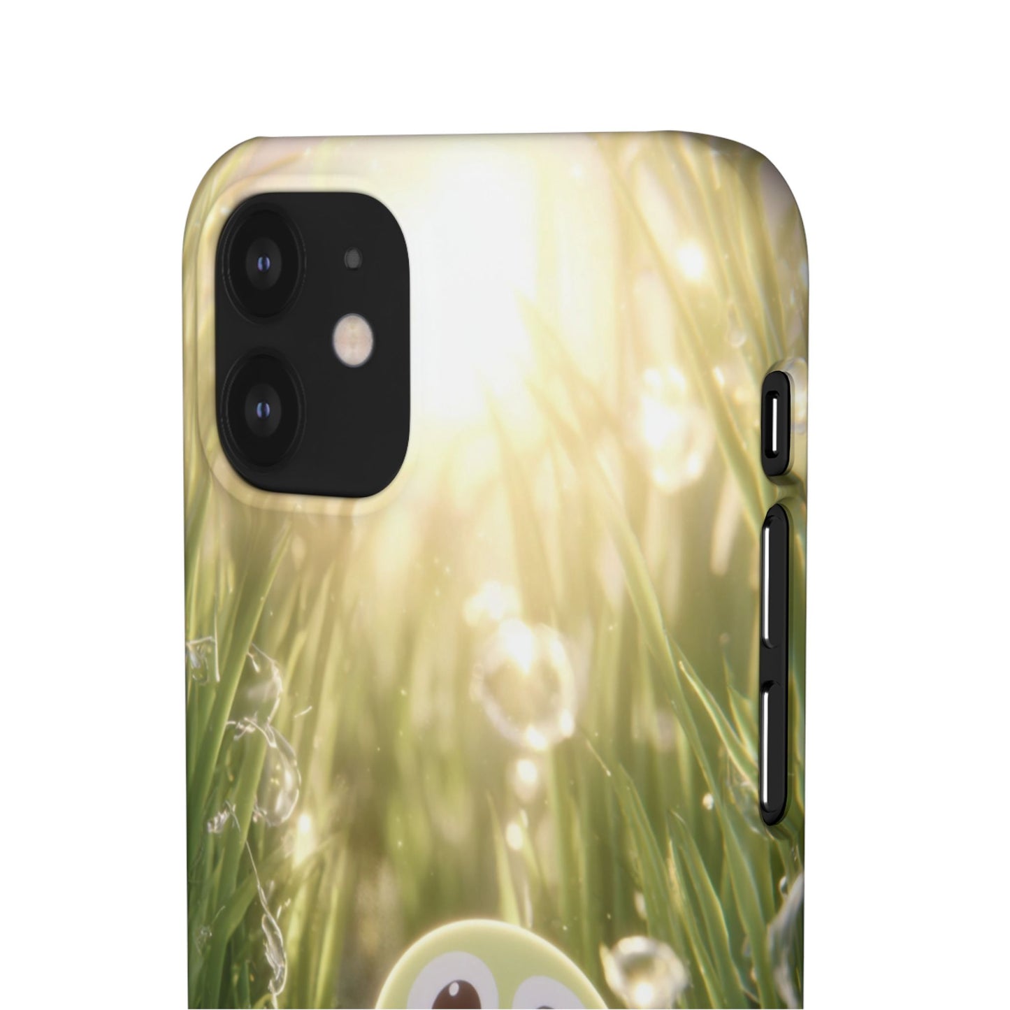 Cute Nature-Inspired Snap Case, Cartoon Phone Cover, Eco-Friendly Gift, Fun Accessory, Personalized Phone Case, Nature Lover's Gift