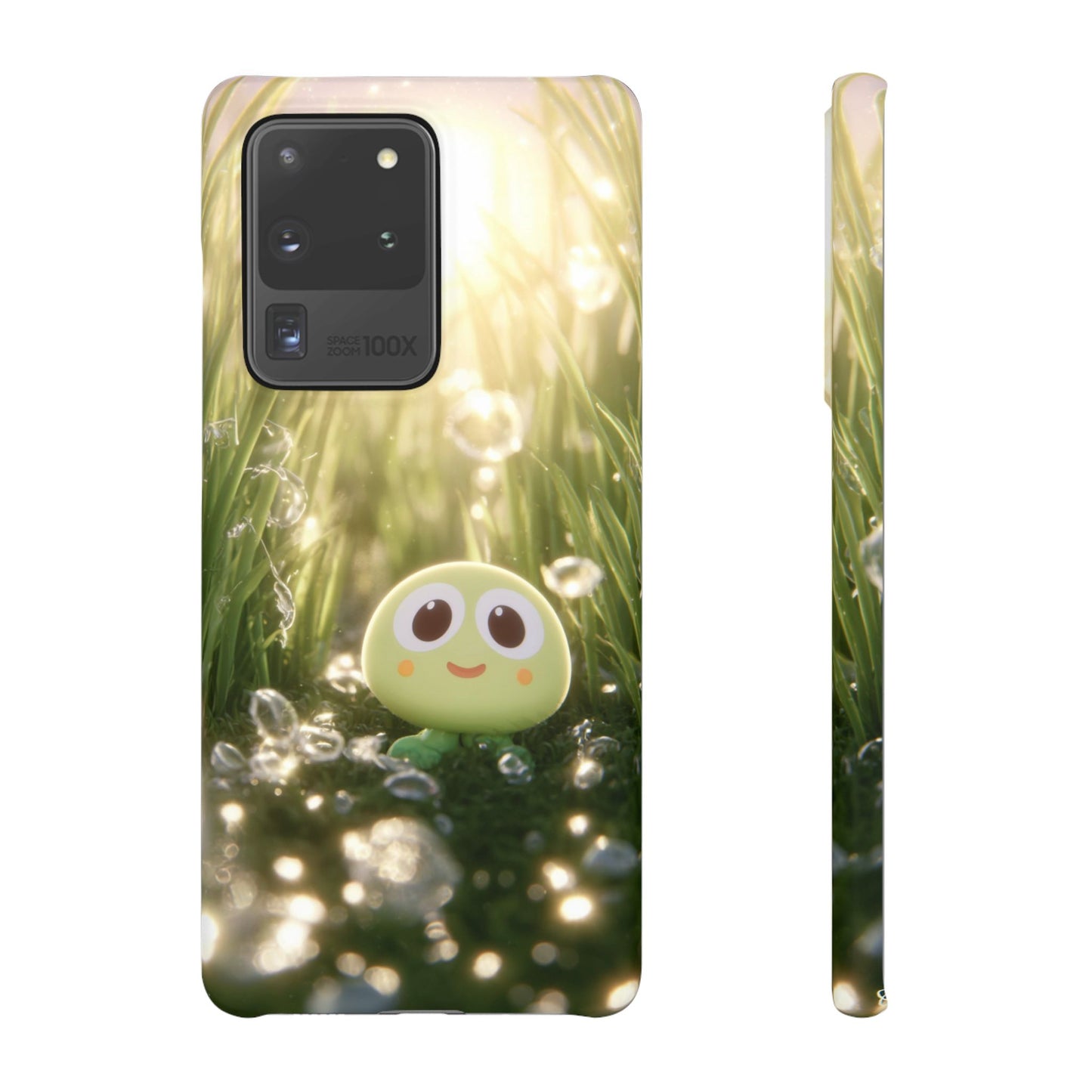 Cute Nature-Inspired Snap Case, Cartoon Phone Cover, Eco-Friendly Gift, Fun Accessory, Personalized Phone Case, Nature Lover's Gift