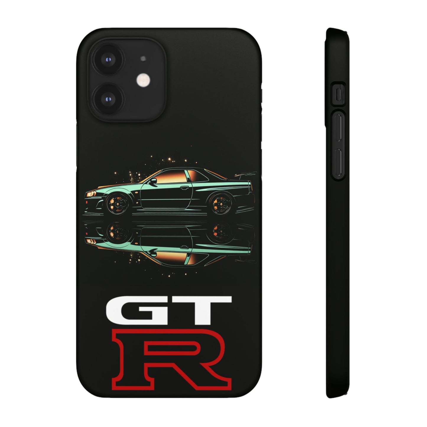 Green Skyleine R34 GTR Art Snap Case and Protective Phone Cover For iPhone and Samsung