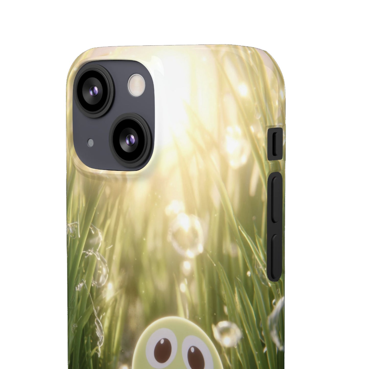 Cute Nature-Inspired Snap Case, Cartoon Phone Cover, Eco-Friendly Gift, Fun Accessory, Personalized Phone Case, Nature Lover's Gift