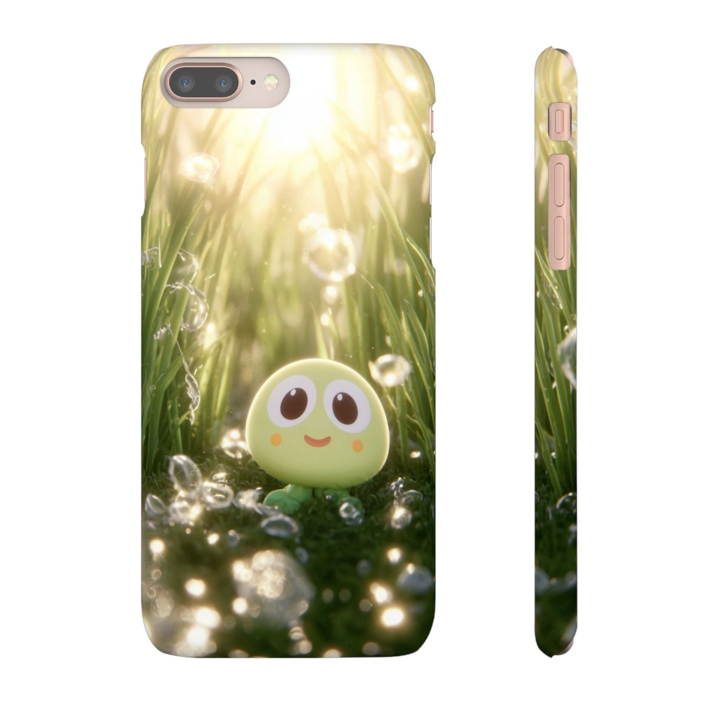 Cute Nature-Inspired Snap Case, Cartoon Phone Cover, Eco-Friendly Gift, Fun Accessory, Personalized Phone Case, Nature Lover's Gift