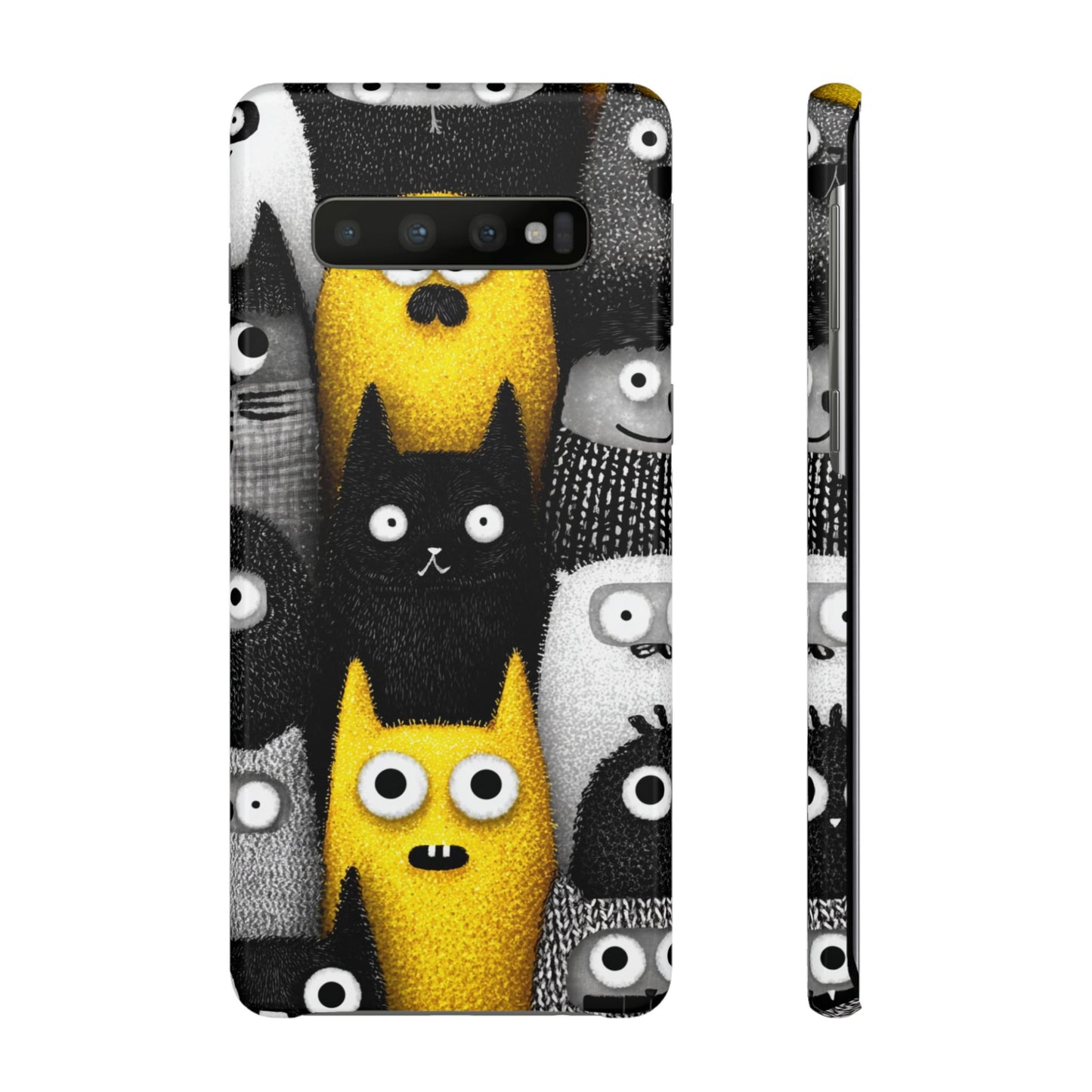 Colorful Character Snap Cases, Cute Phone Cover, Unique Gift for Kids, Fun Accessory, Perfect for Birthdays, Holidays