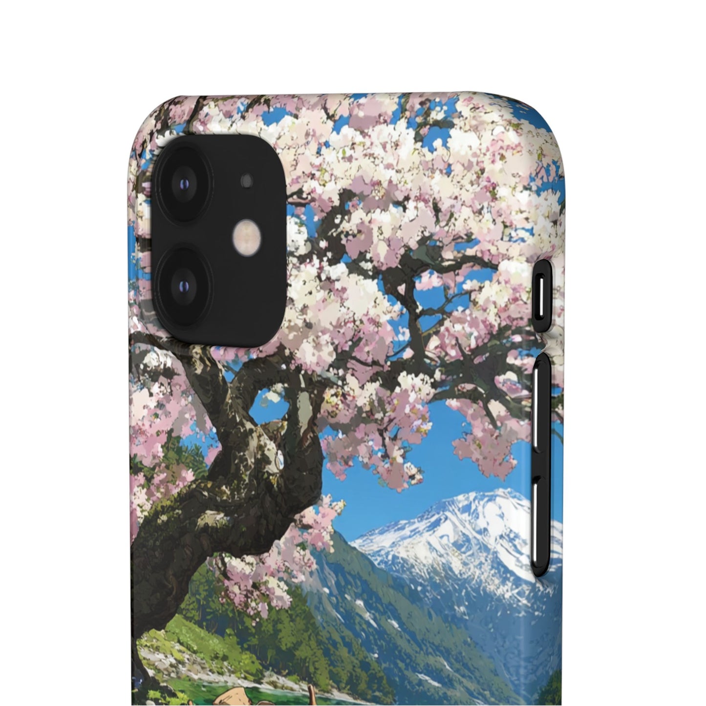Nature-Inspired Snap Cases for Phone Protection, Floral Phone Covers, Cherry Blossom Aesthetic, Gifts for Nature Lovers, Spring Accessories