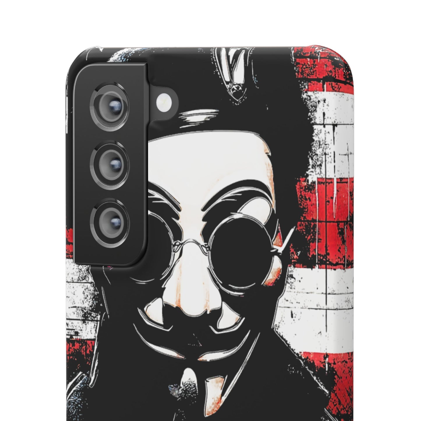 Anonimous & Guy Fawkes Art Snap Case and Protective Phone Cover For iPhone and Samsung