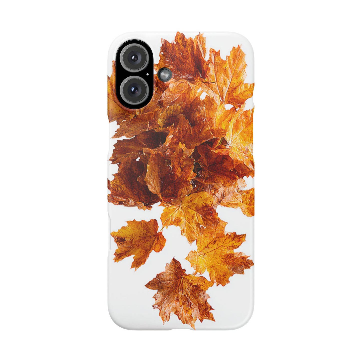 Autumn Leaf Phone Case | Fall Snap Cases, Phone Accessories, Nature Lover Gift, Seasonal Decor, Cozy Fall Vibes