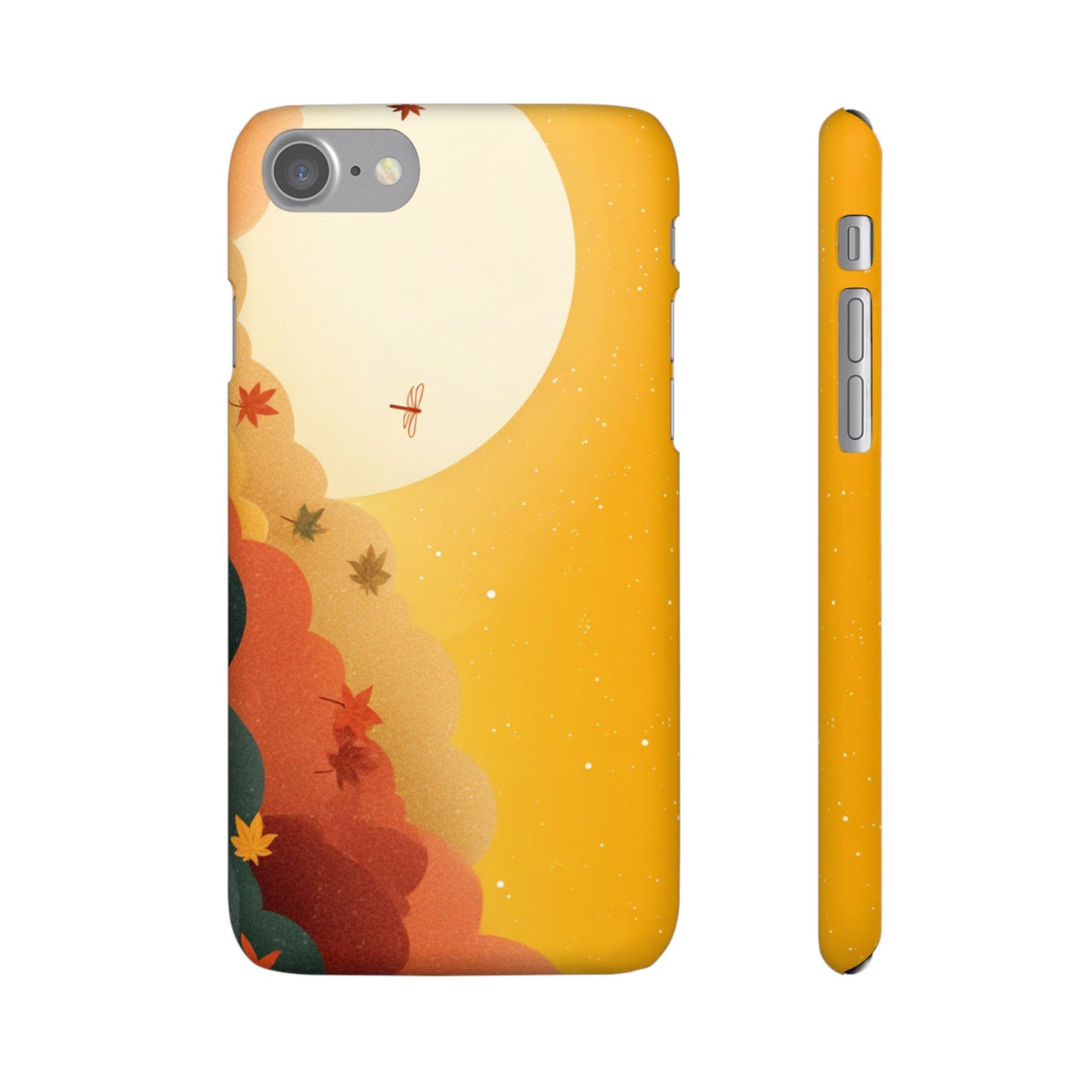 Autumn Sunset Snap Case, Fall Phone Cover, Nature-Themed Accessory, Gift for Her, Seasonal Aesthetic