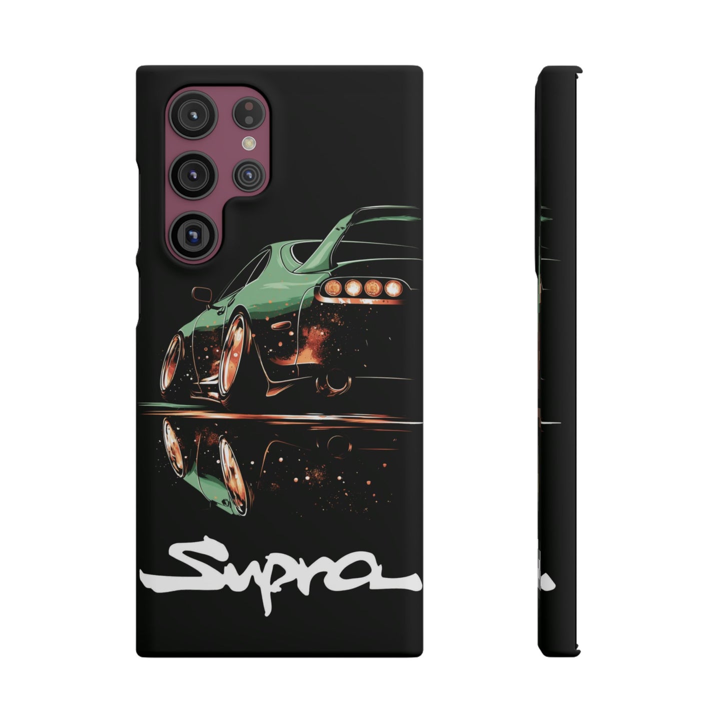 A80 MK4 Green Supra Art Snap Case and Protective Phone Cover For iPhone and Samsung