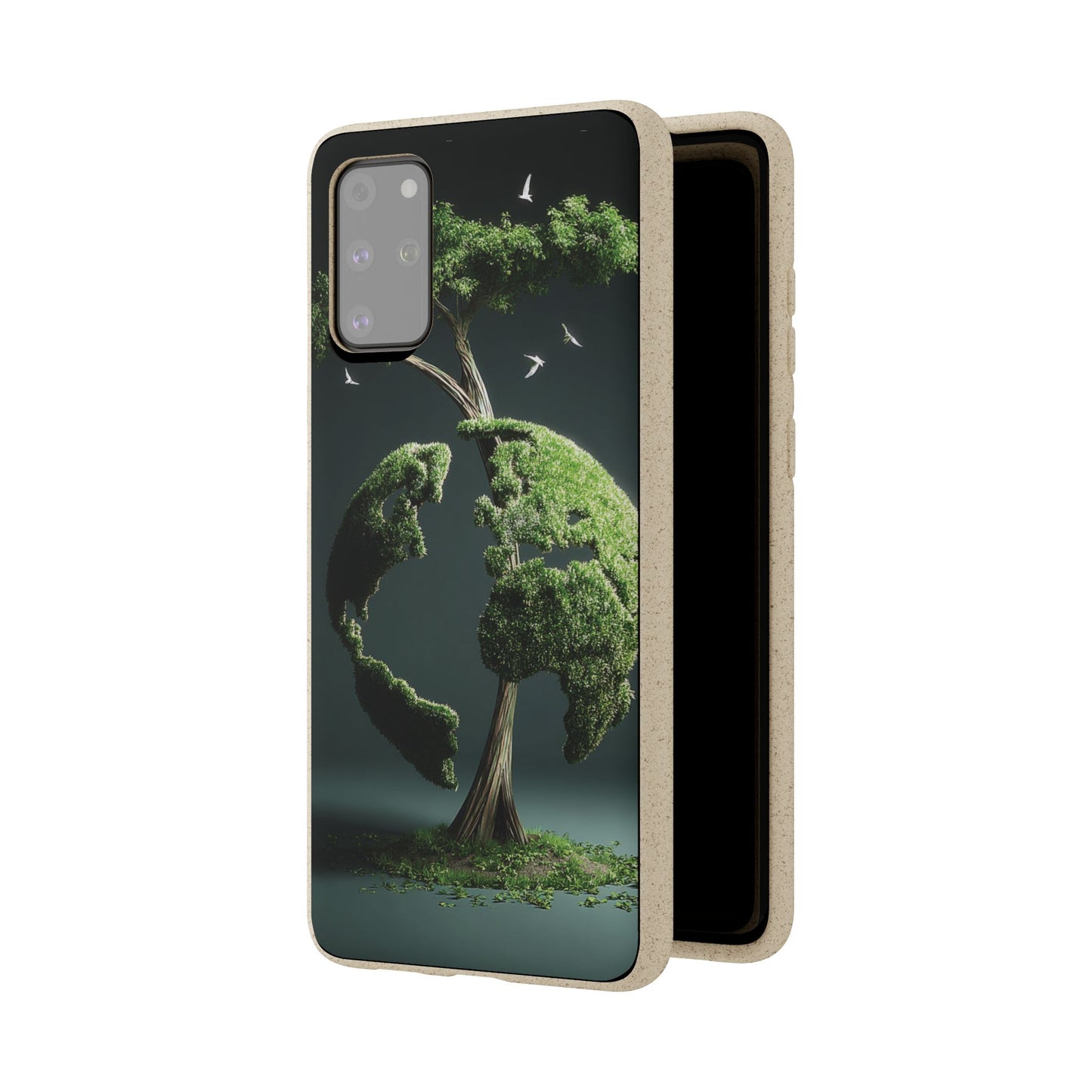 Eco-Friendly Phone Case with Nature Design, Sustainable iPhone Cover, Biodegradable Cellphone Accessories, Green Earth Gift, Earth Day [...]