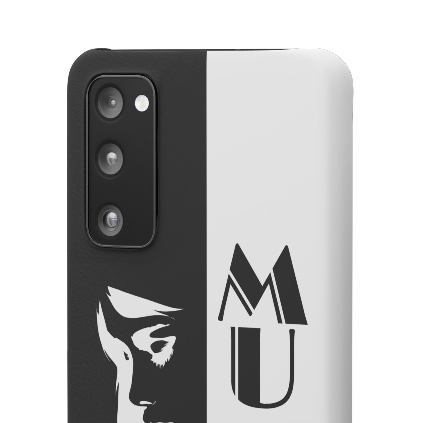 Black And White Bold Muse Snap Case Cover for iPhone and Samsung
