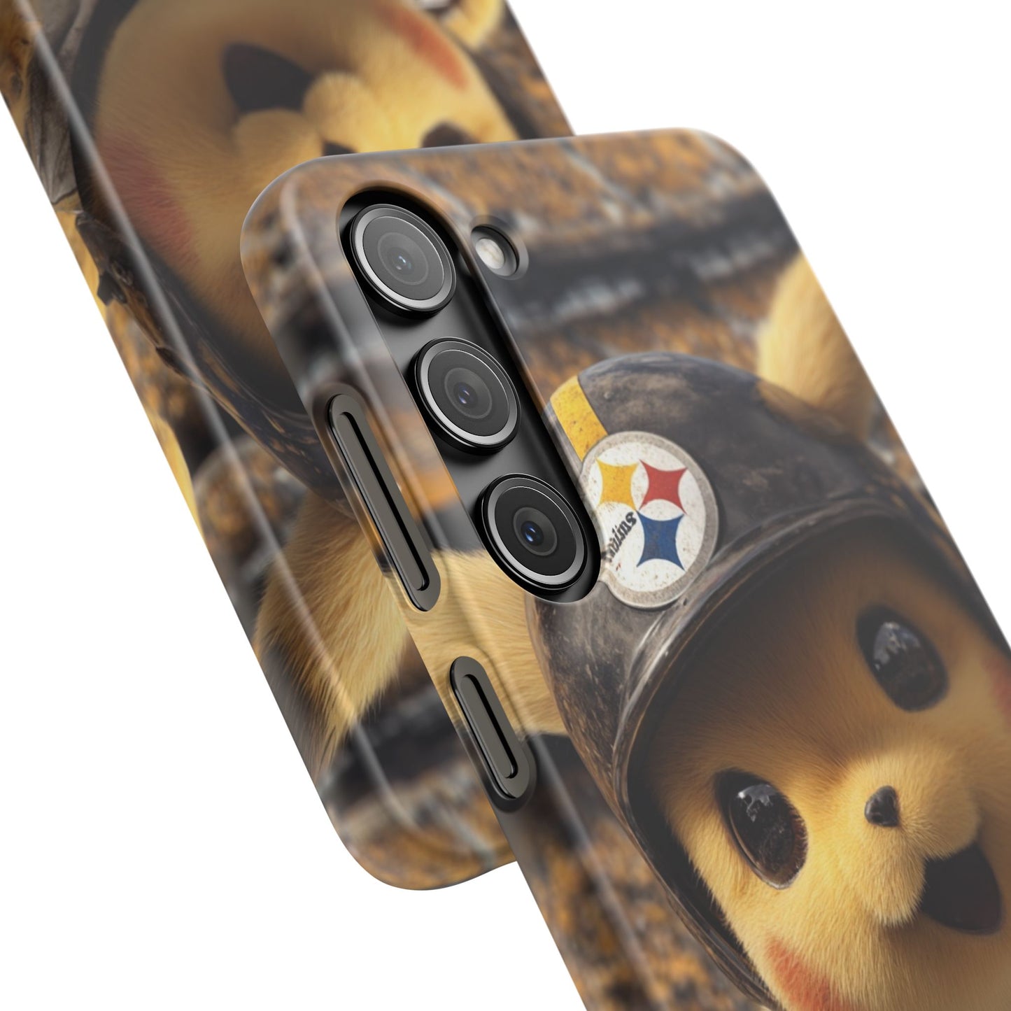 Fun Character Sports Snap Case, Phone Case, Fun Tech Accessory, Cute Gift for Gamers, Football Lovers, Kids.