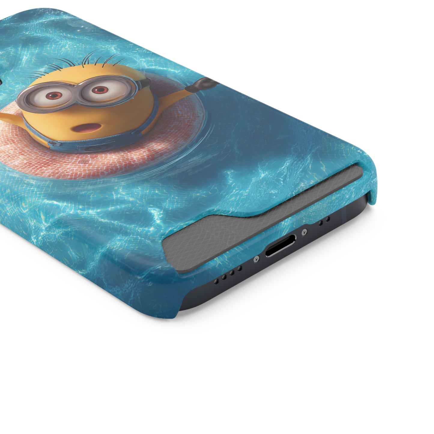 Minion Phone Case with Card Holder, Fun and Functional Accessory for Kids, Smartphone Case, Gift for Minion Fans, Unique Mobile Cover, [...]