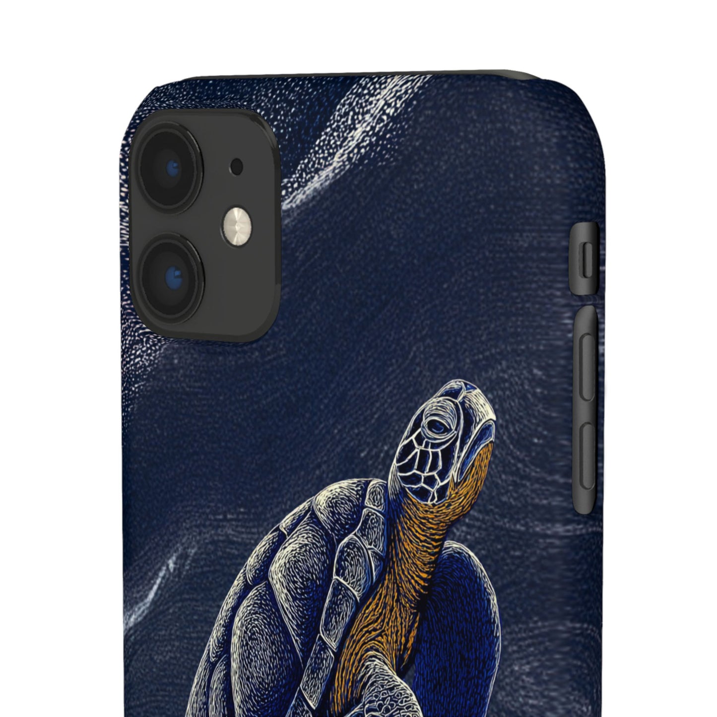 Marine Turtle Snap Case for Nature Lovers Phone Covers For Iphones and Samsungs Customization