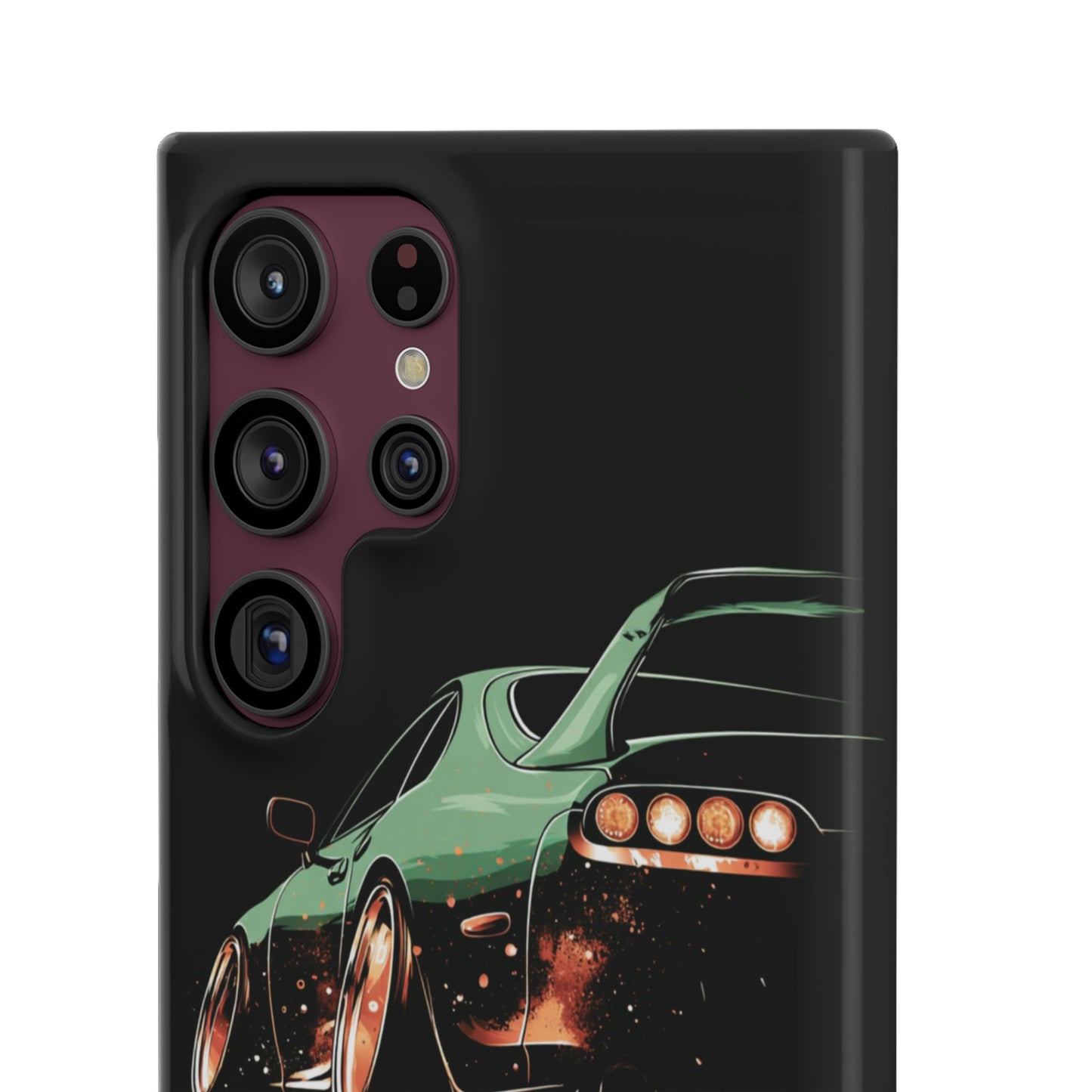 A80 MK4 Green Supra Art Snap Case and Protective Phone Cover For iPhone and Samsung