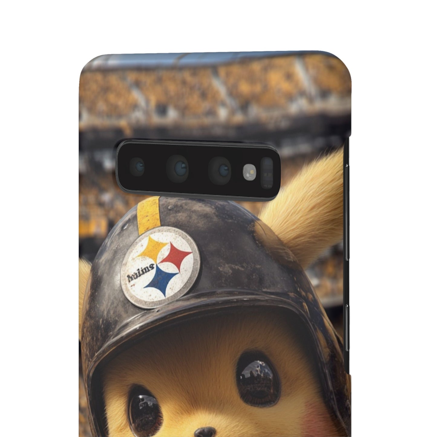 Fun Character Sports Snap Case, Phone Case, Fun Tech Accessory, Cute Gift for Gamers, Football Lovers, Kids.