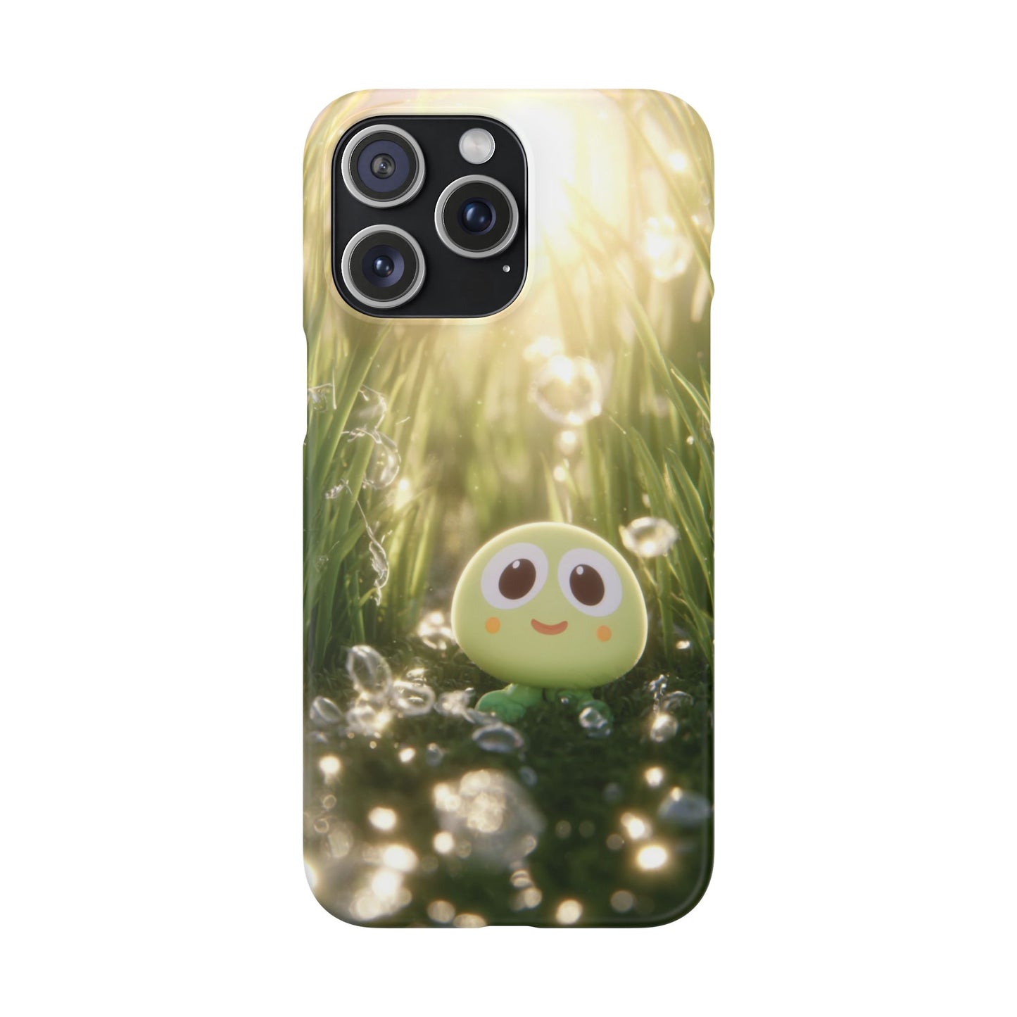 Cute Nature-Inspired Snap Case, Cartoon Phone Cover, Eco-Friendly Gift, Fun Accessory, Personalized Phone Case, Nature Lover's Gift