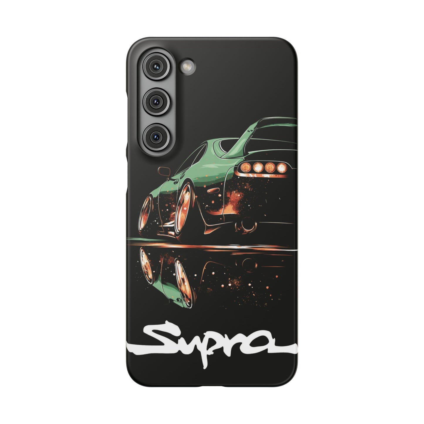 A80 MK4 Green Supra Art Snap Case and Protective Phone Cover For iPhone and Samsung