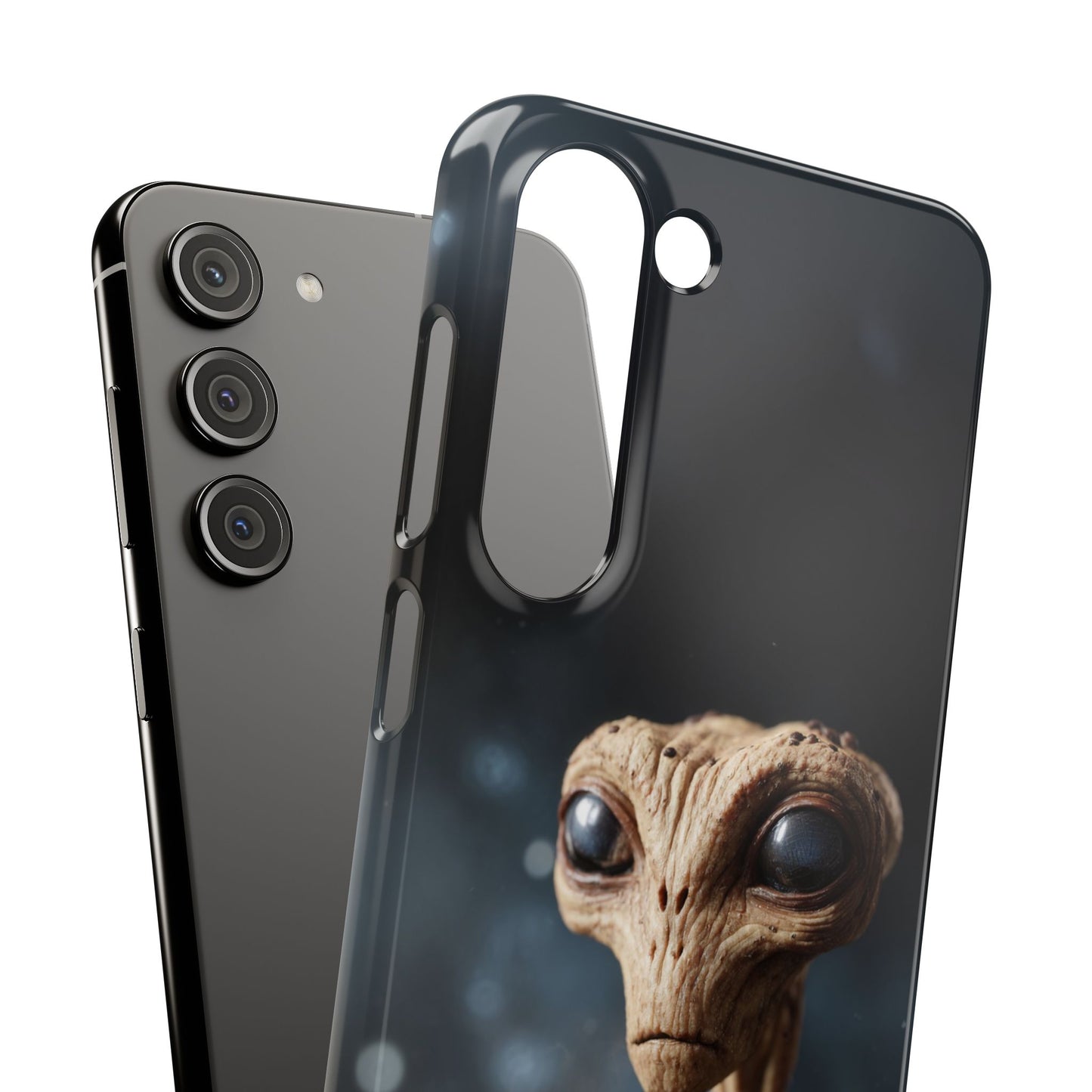 Alien Coffee Snap Case, Unique Phone Cover, Pop Culture Accessory, Gift for Sci-Fi Lovers, Customizable Phone Case
