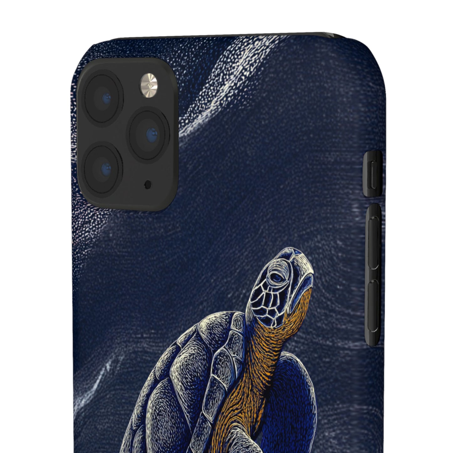 Marine Turtle Snap Case for Nature Lovers Phone Covers For Iphones and Samsungs Customization