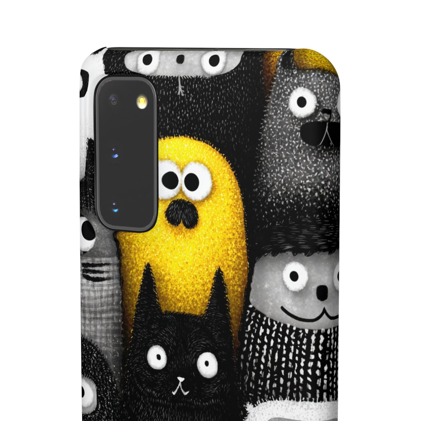 Colorful Character Snap Cases, Cute Phone Cover, Unique Gift for Kids, Fun Accessory, Perfect for Birthdays, Holidays
