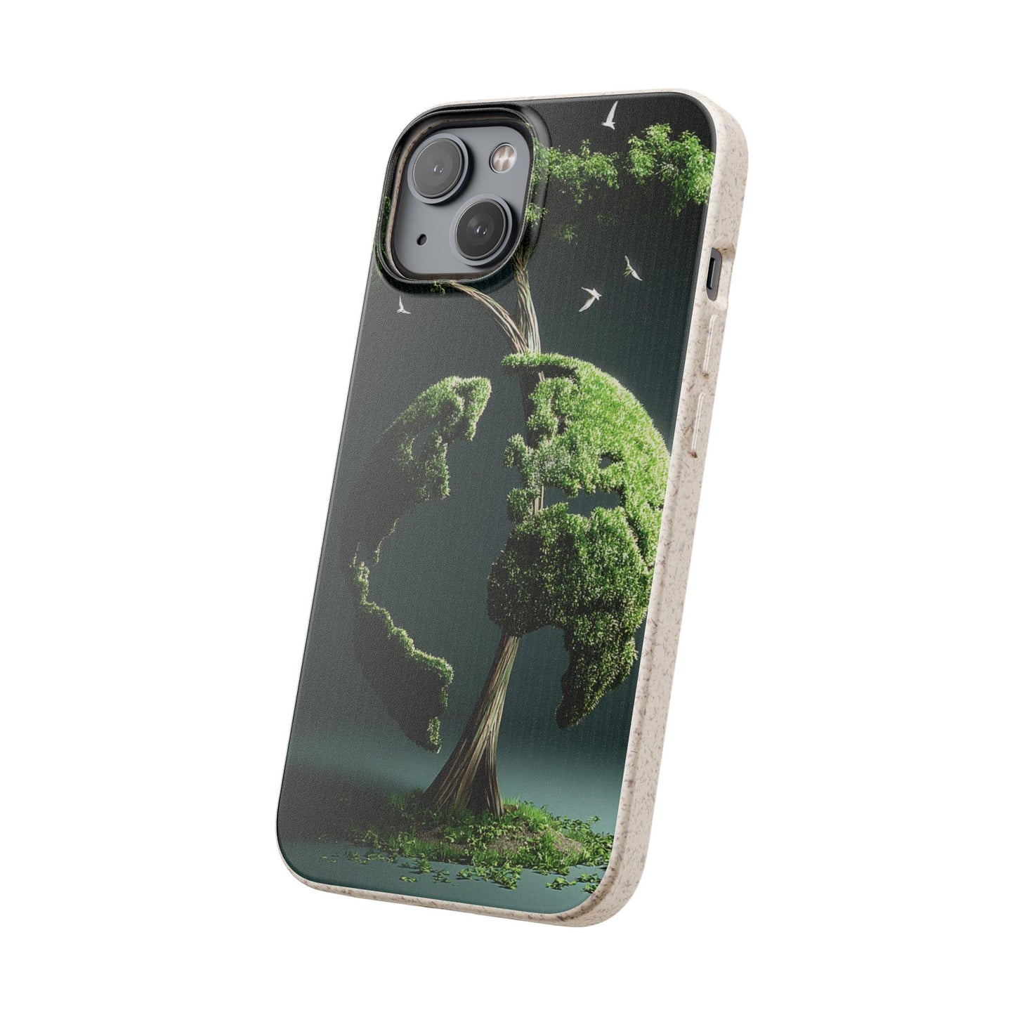 Eco-Friendly Phone Case with Nature Design, Sustainable iPhone Cover, Biodegradable Cellphone Accessories, Green Earth Gift, Earth Day [...]