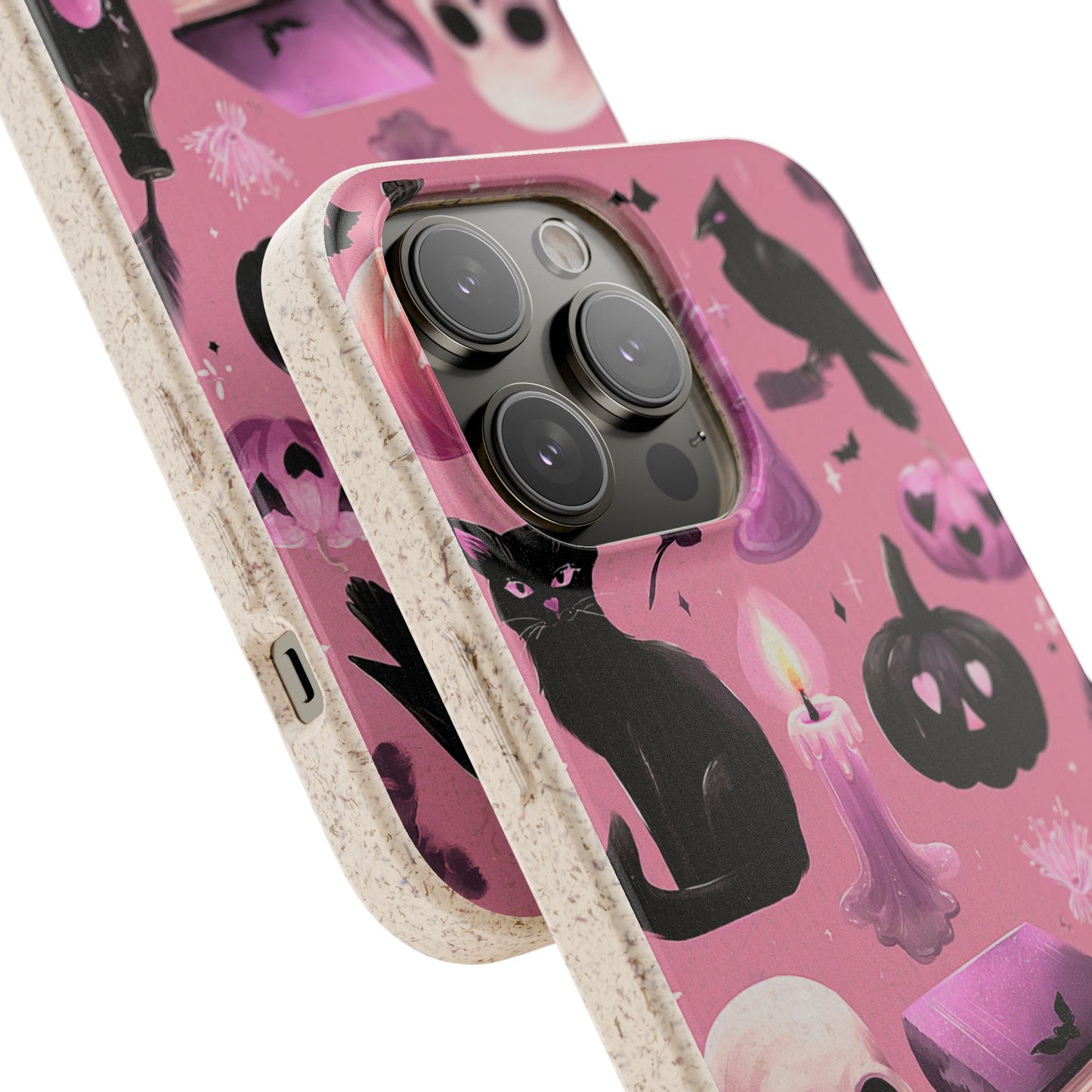 Halloween-Inspired Biodegradable Phone Case, Eco-Friendly Cell Phone Cover, Cute Goth Aesthetic Gift, Sustainable Halloween Decor, [...]