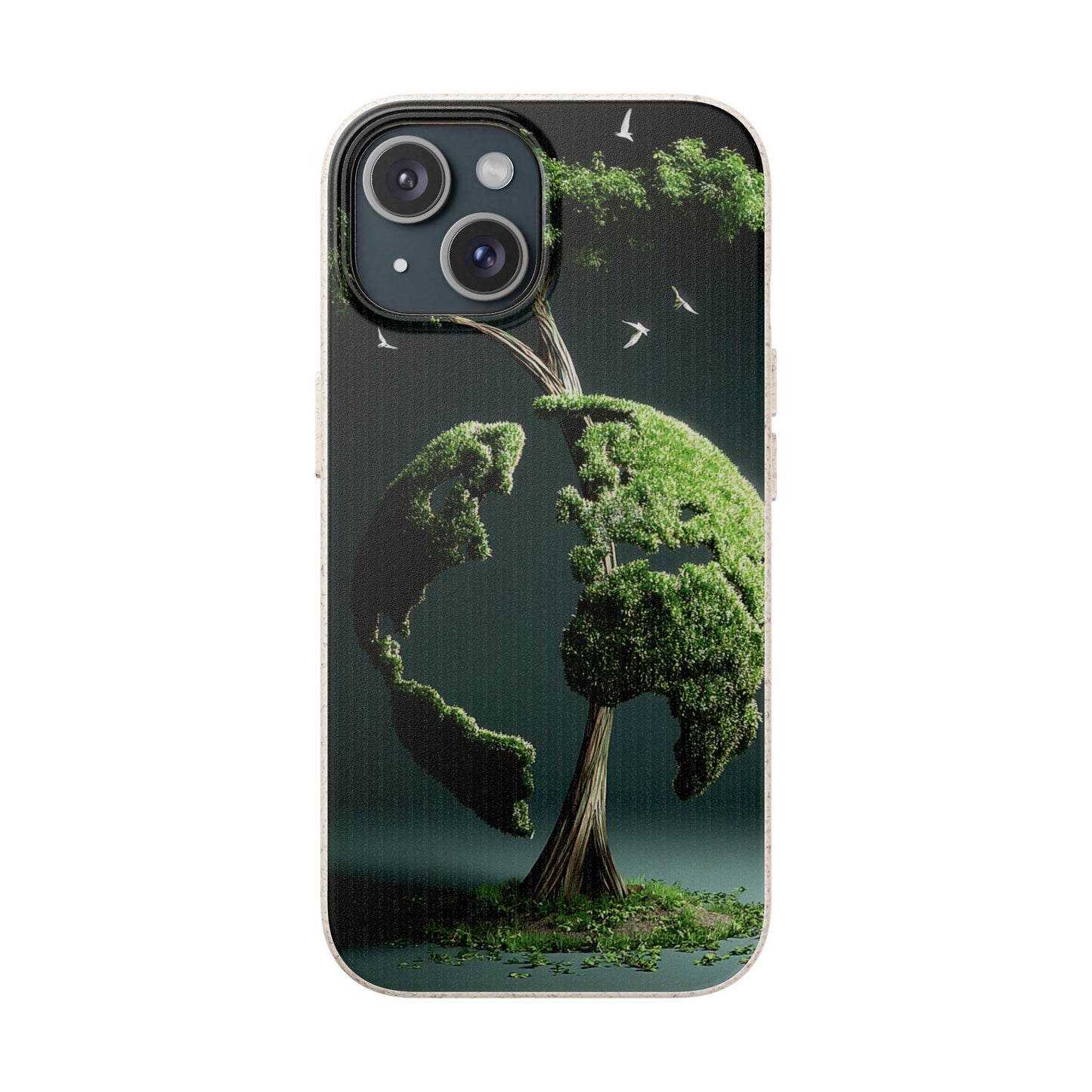 Eco-Friendly Phone Case with Nature Design, Sustainable iPhone Cover, Biodegradable Cellphone Accessories, Green Earth Gift, Earth Day [...]