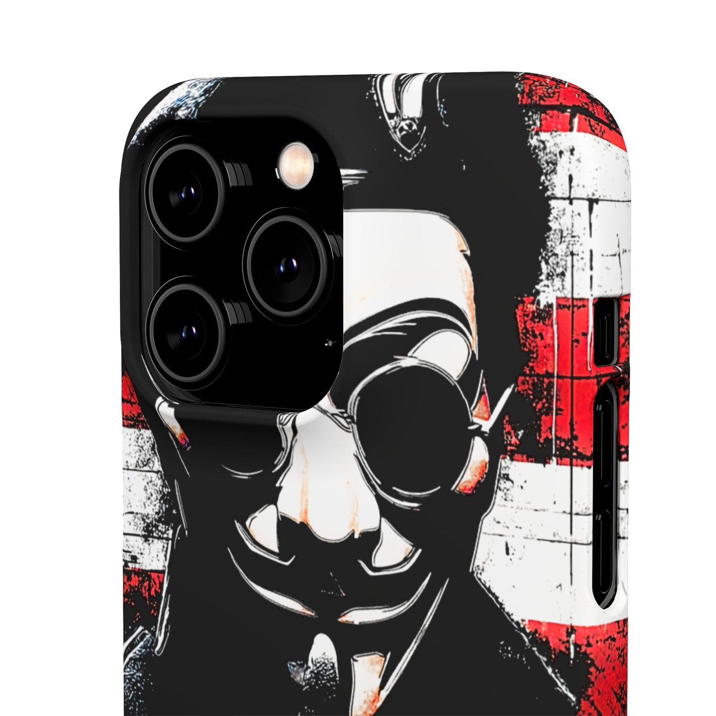 Anonimous & Guy Fawkes Art Snap Case and Protective Phone Cover For iPhone and Samsung