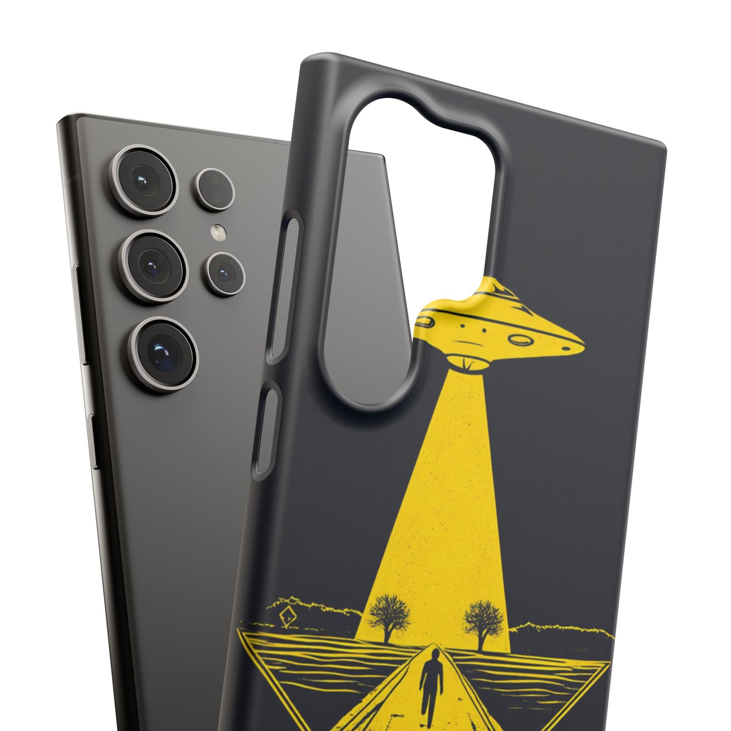 UFO Phone Case - Cosmic Alien Design, Cell Phone Cover, Sci-Fi Accessory, Gift for Space Lovers, Unique Tech Gear