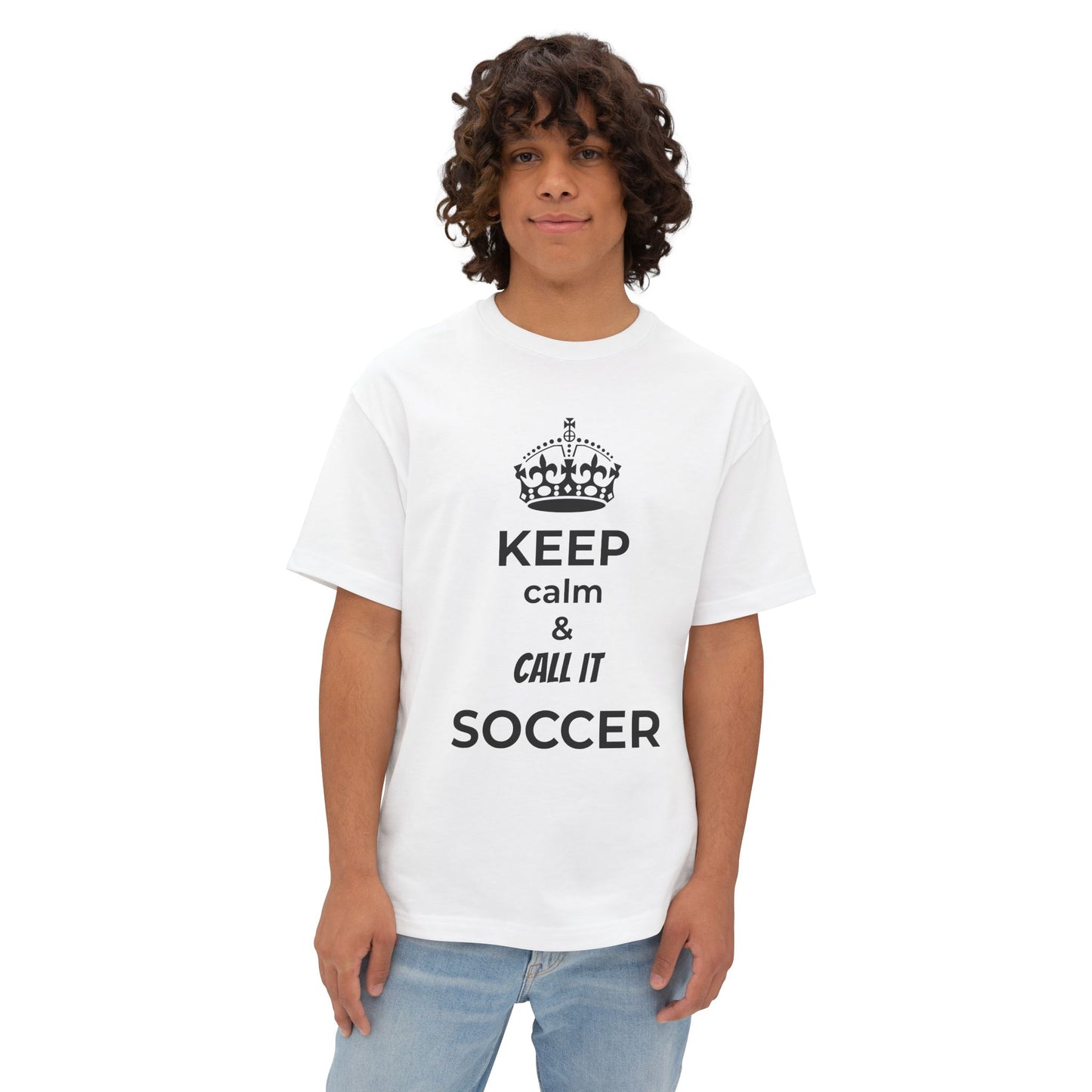 SOCCER Unisex Oversized Boxy Tee