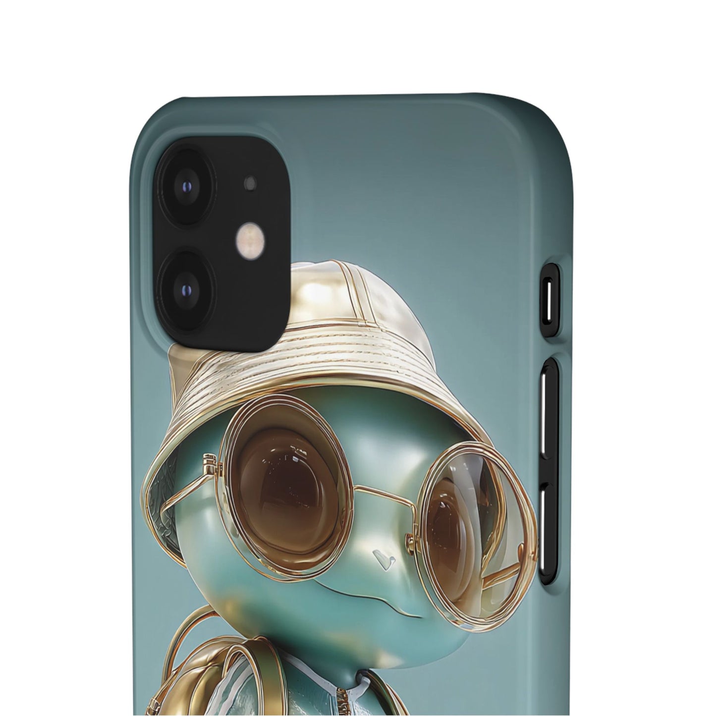 Trendy Character Snap Case for Phone, Cute Phone Cover, Gift for Kids, Cartoon Style Gadget Accessory, Fun Phone Protection